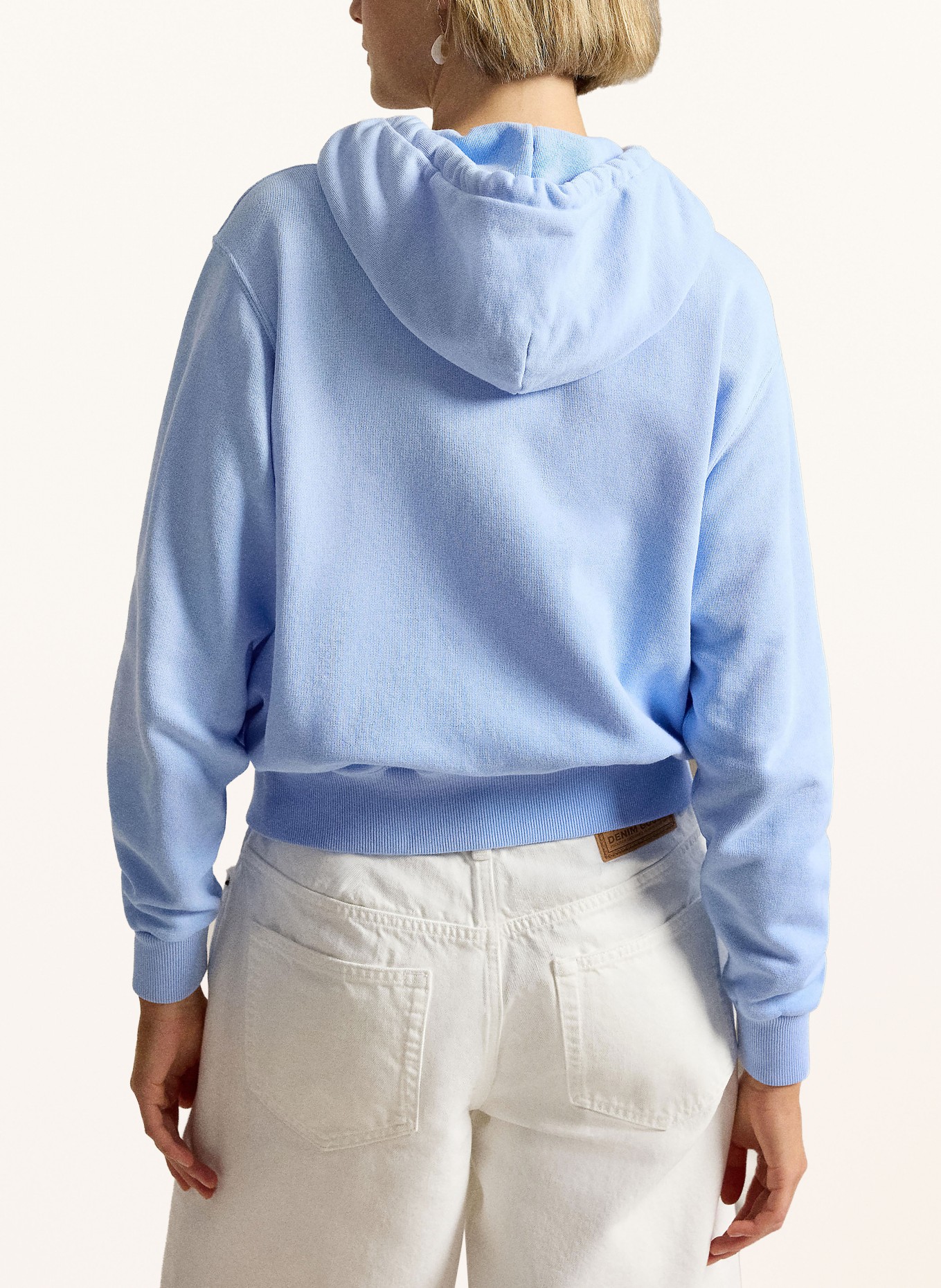POLO RALPH LAUREN sweat à capuche: BLEU CLAIR