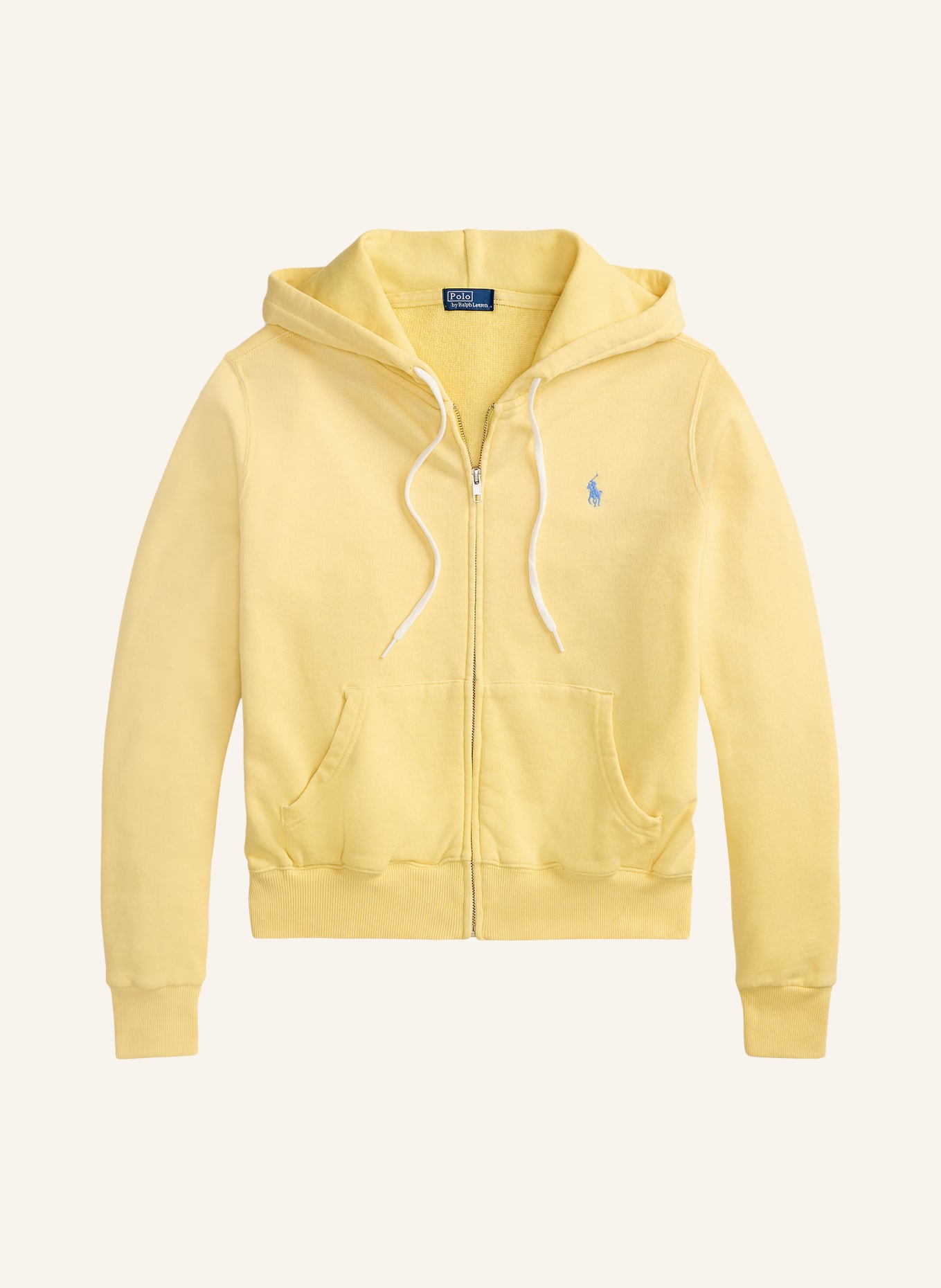 POLO RALPH LAUREN sweat jacket: YELLOW