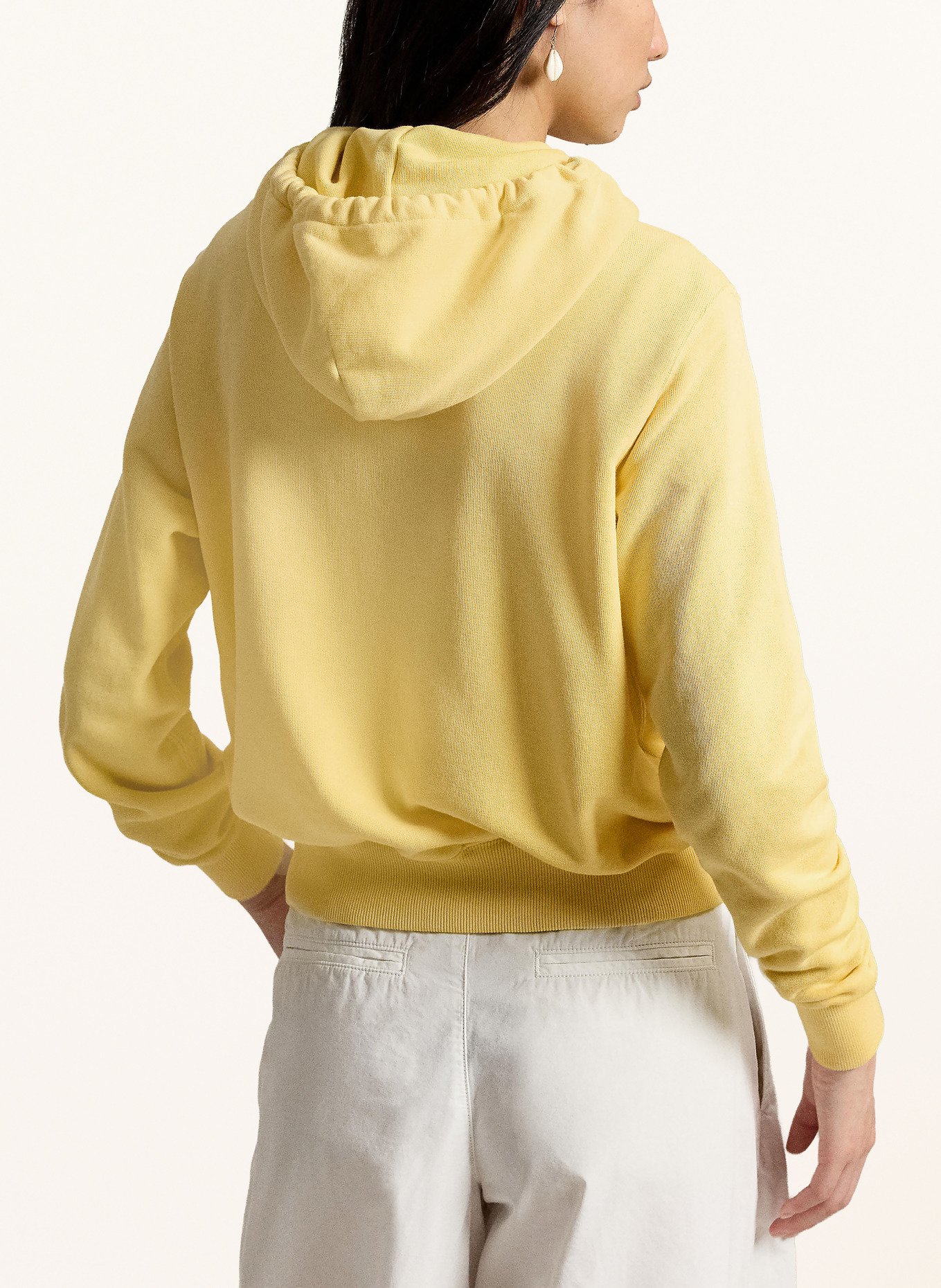 POLO RALPH LAUREN sweat jacket: YELLOW
