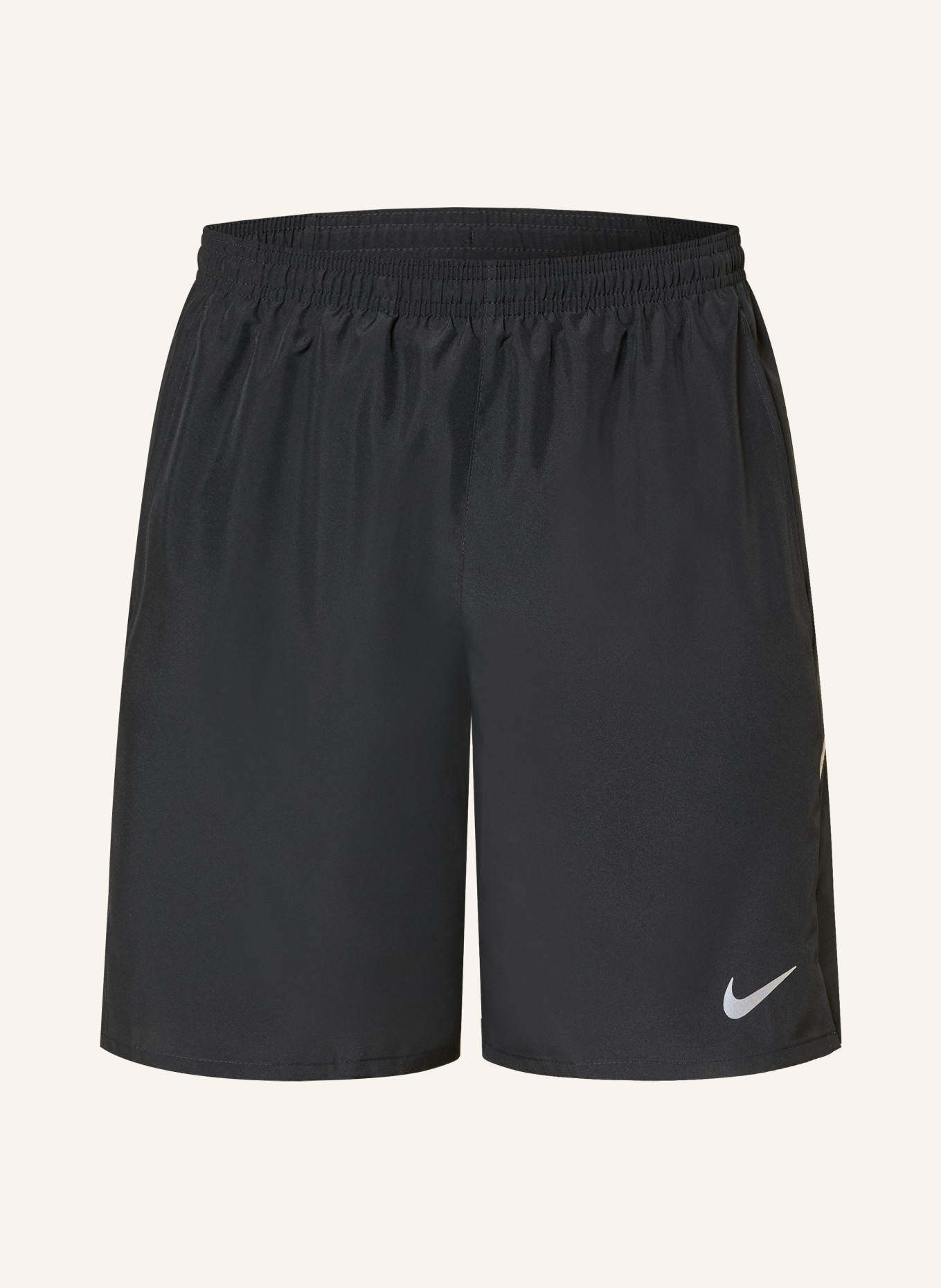 Nike 2-in-1-Laufshorts MILER: SCHWARZ