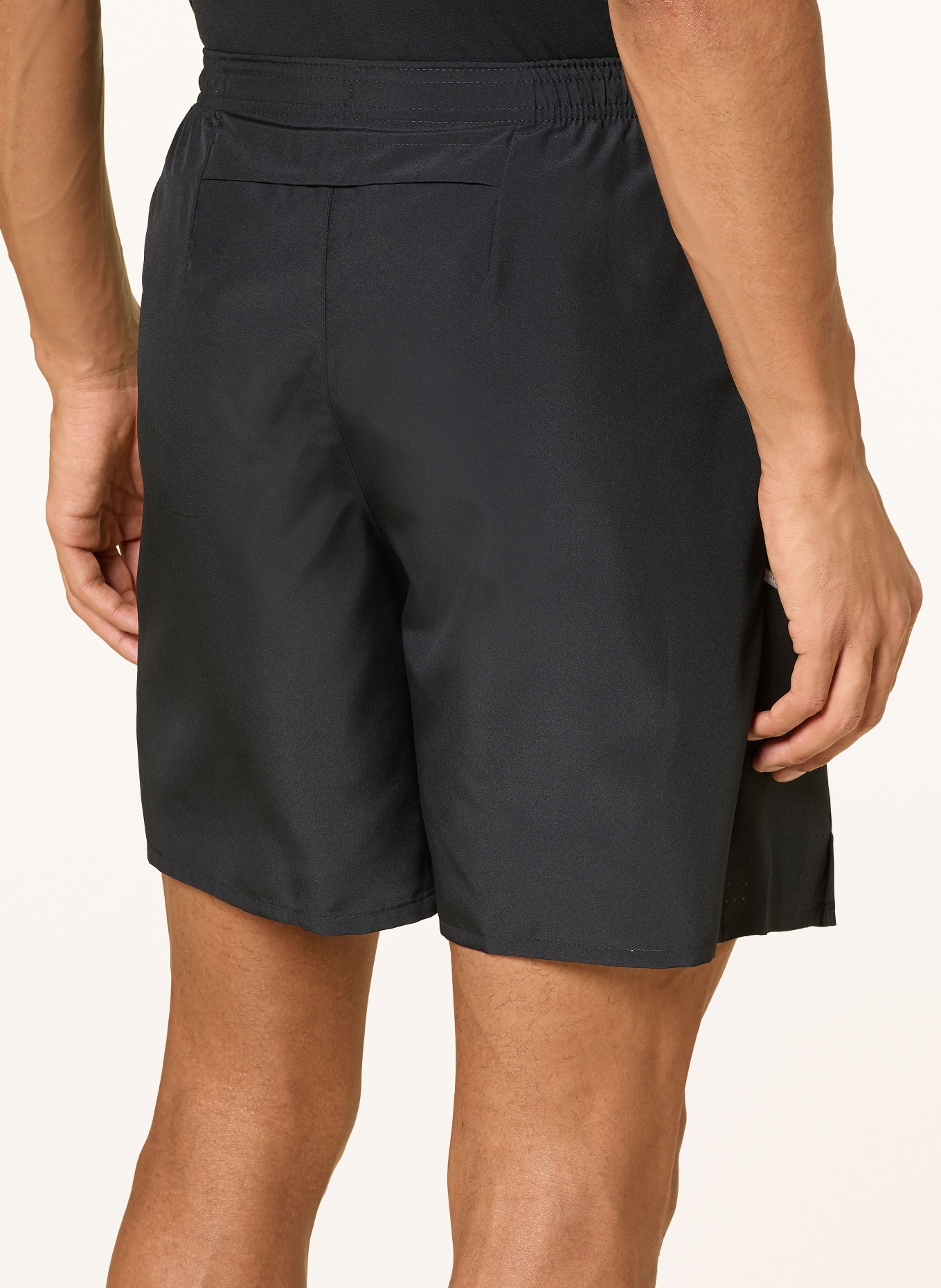 Nike 2-in-1-Laufshorts MILER: SCHWARZ