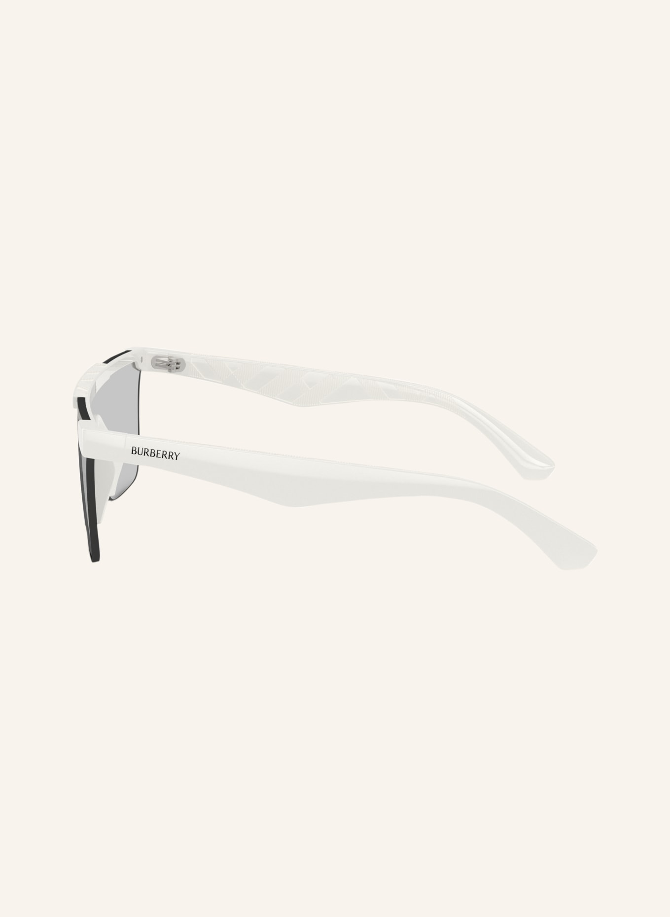 BURBERRY Sonnenbrille BE4480D: WEISS/ GRAU VERSPIEGELT