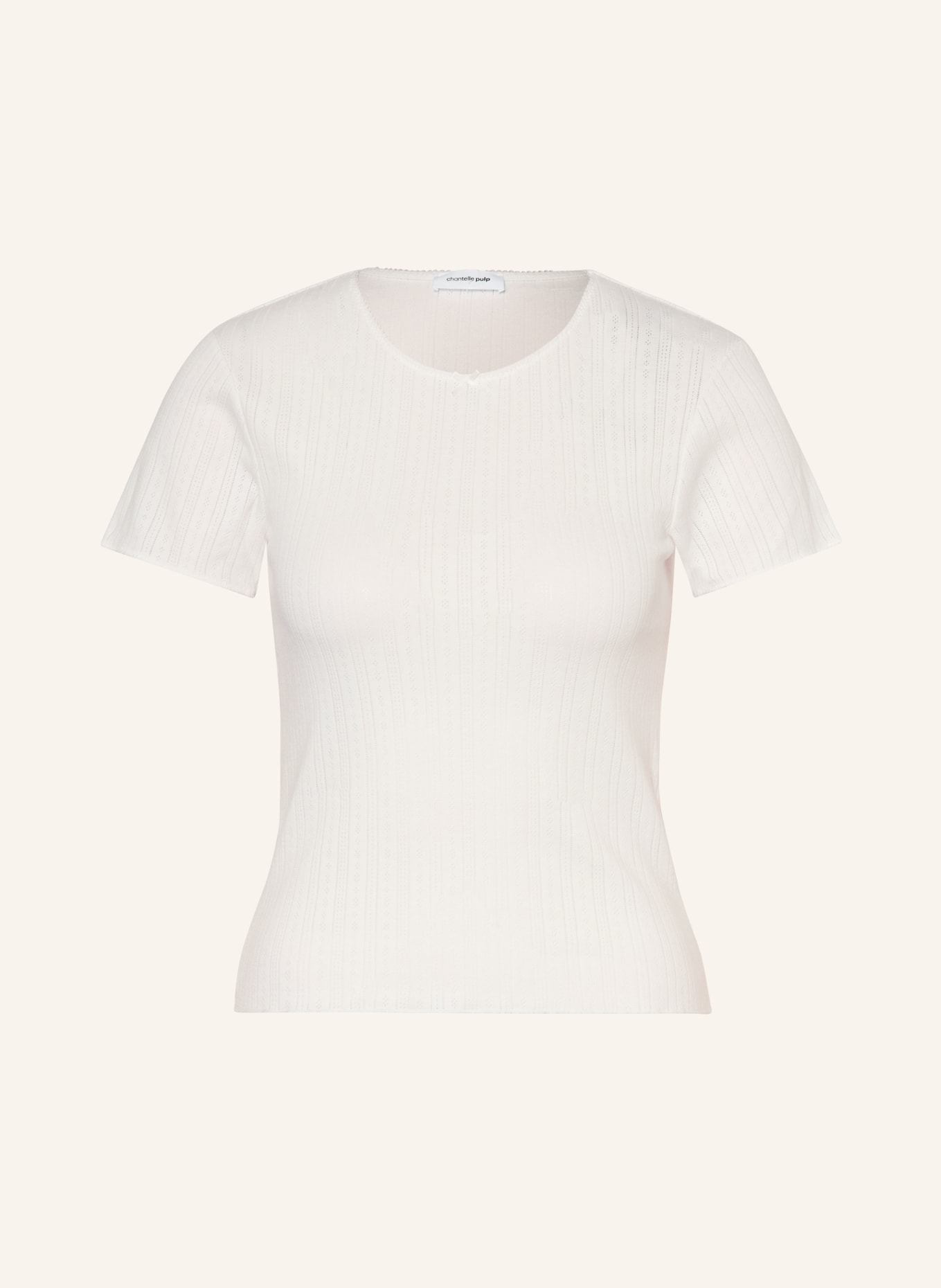 CHANTELLE Lounge-Shirt PULP LOVIE: CREME