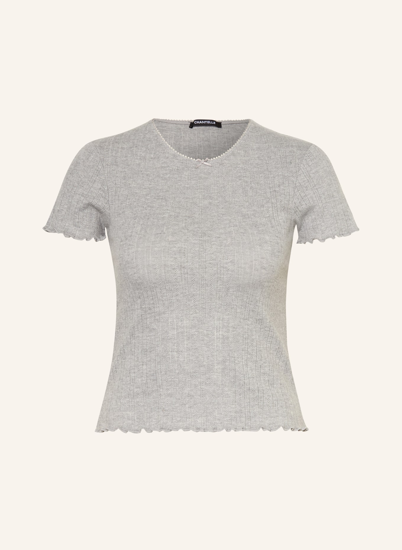 CHANTELLE Lounge shirt PULP LOVIE: LIGHT GRAY