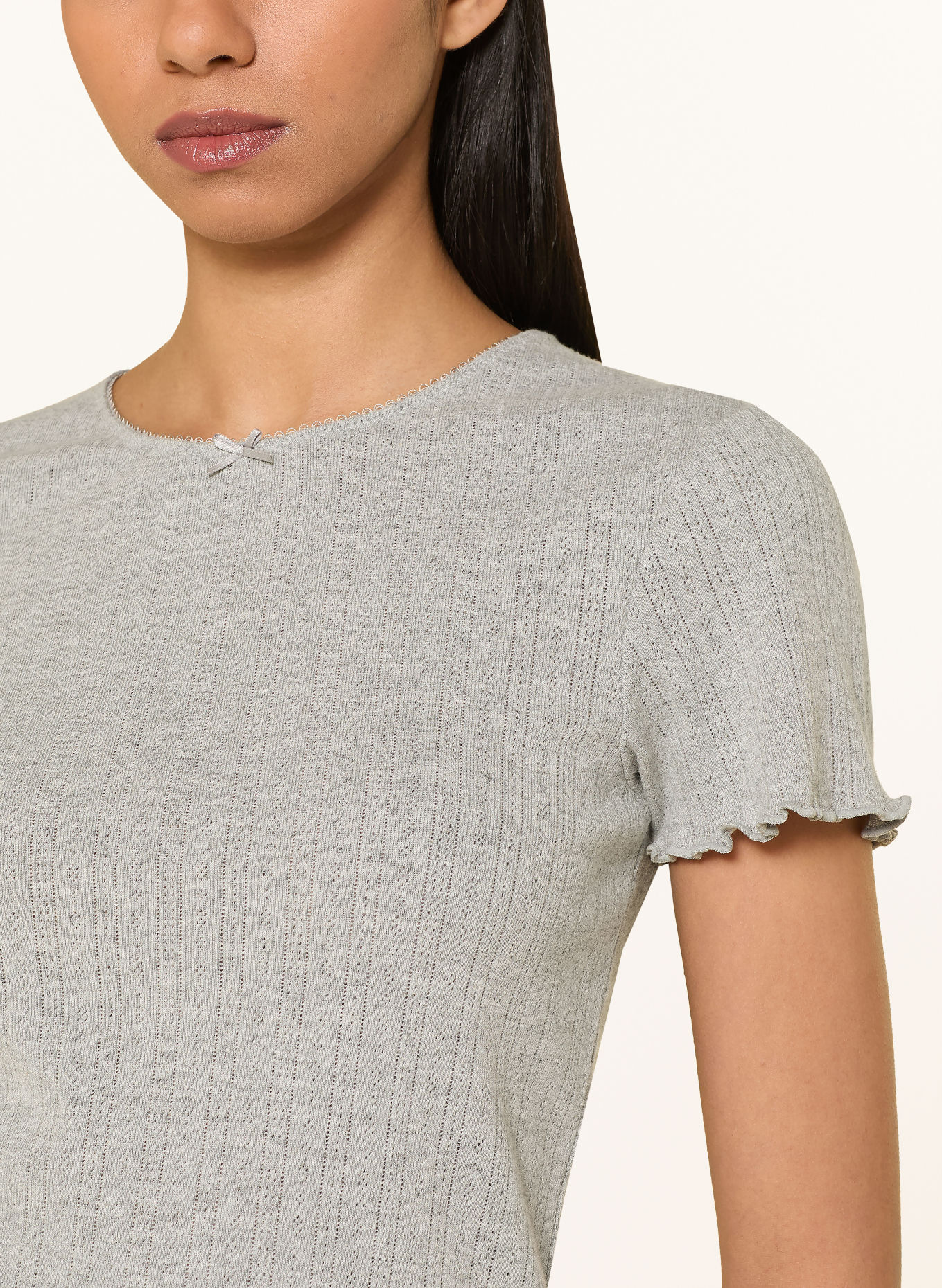 CHANTELLE Lounge shirt PULP LOVIE: LIGHT GRAY