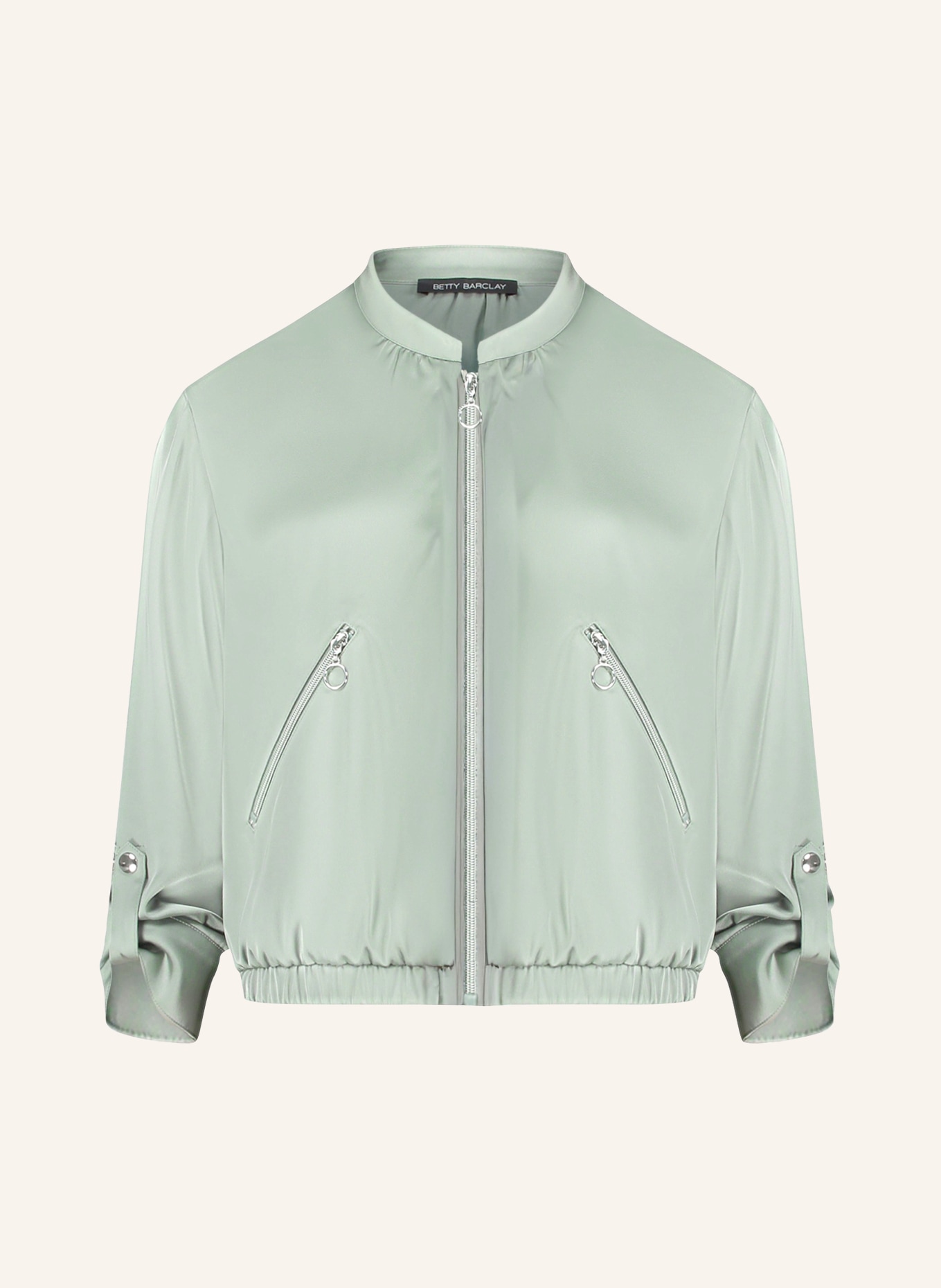 Betty Barclay Satin jacket: LIGHT GREEN