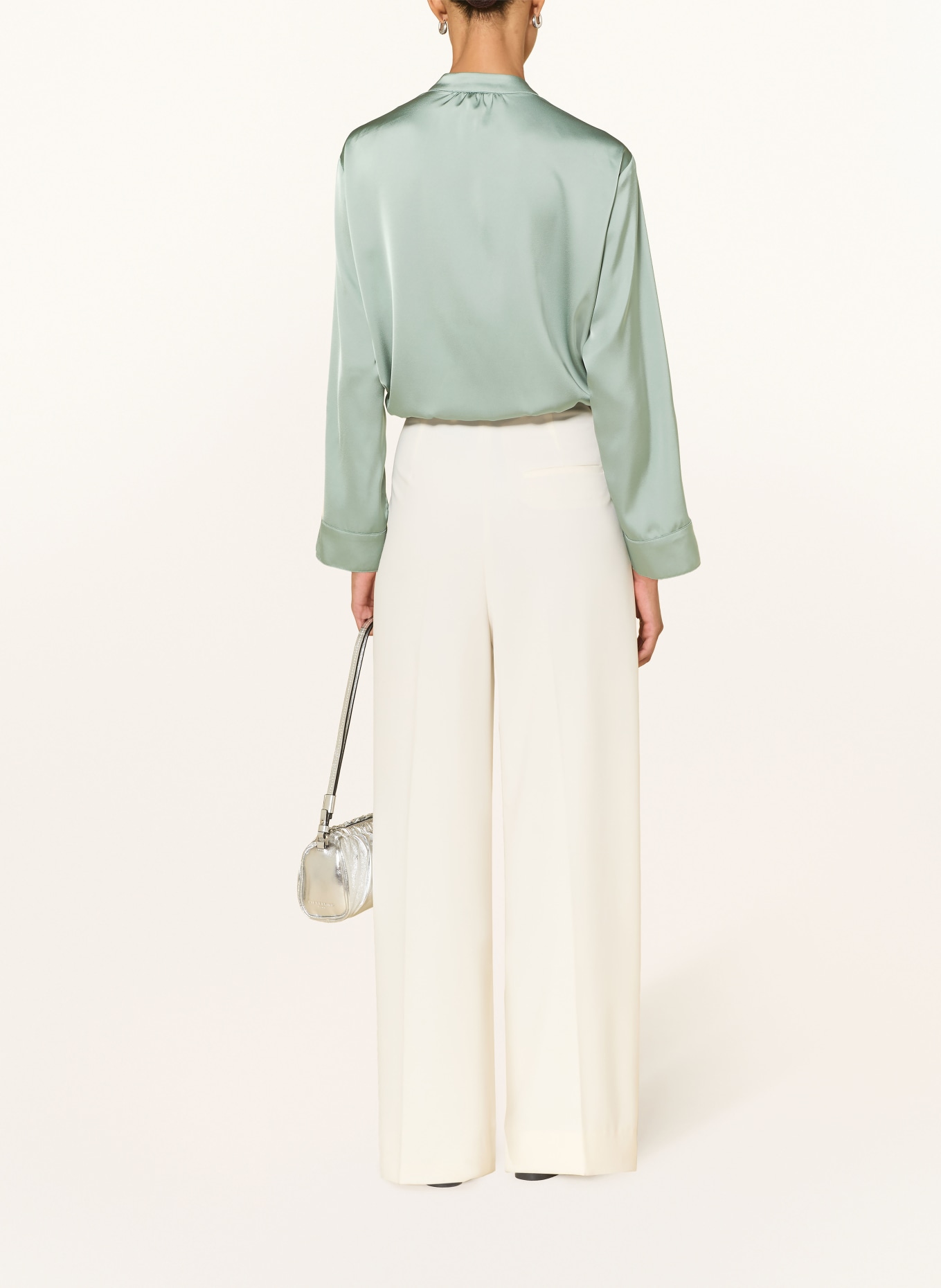 Betty Barclay Satin jacket: LIGHT GREEN