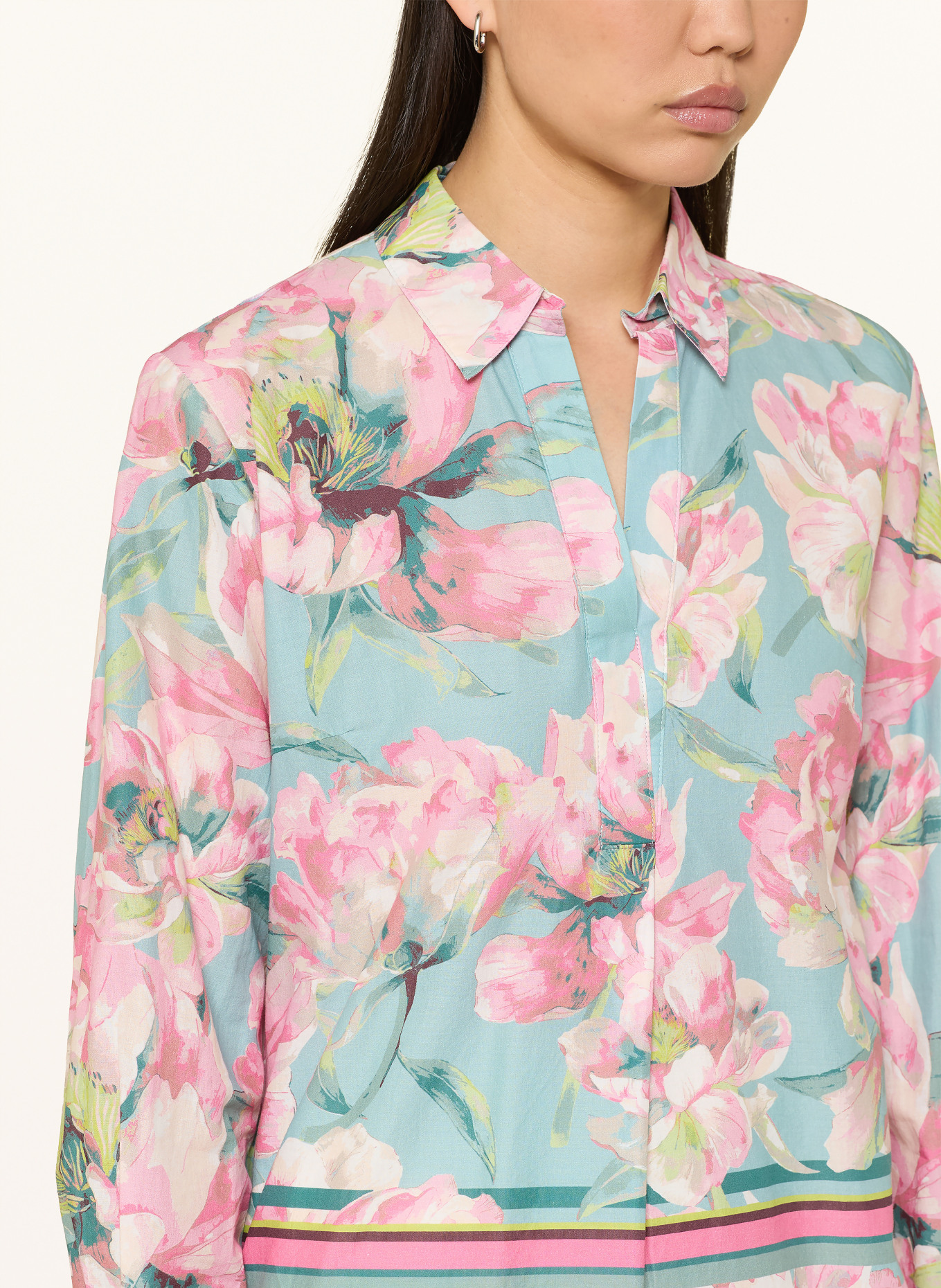 Betty Barclay blouse: MINT / ROZE