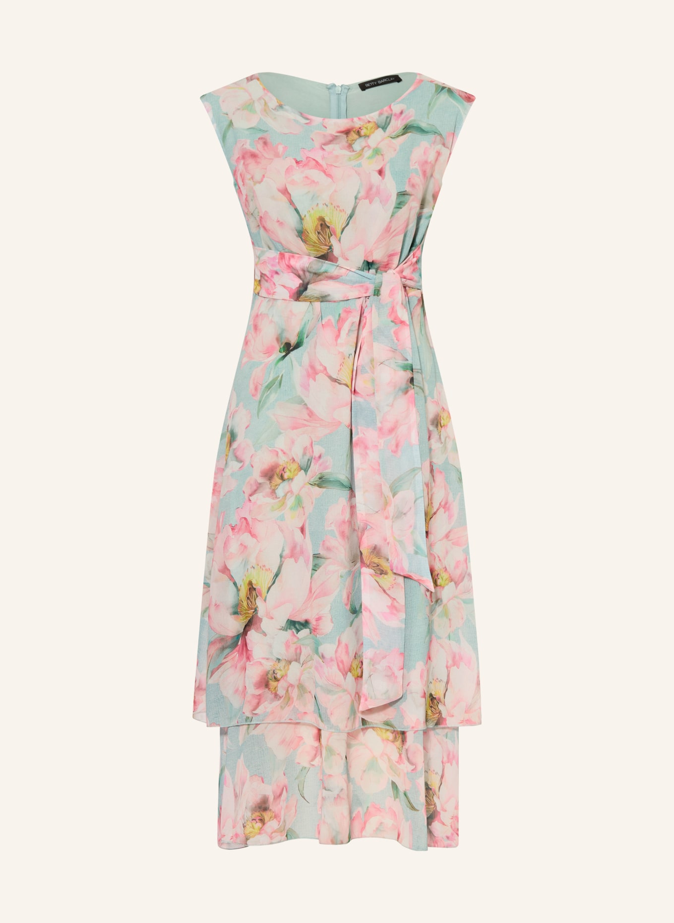 Betty Barclay Robe: MENTHE / ROSÉ / JAUNE FONCÉ