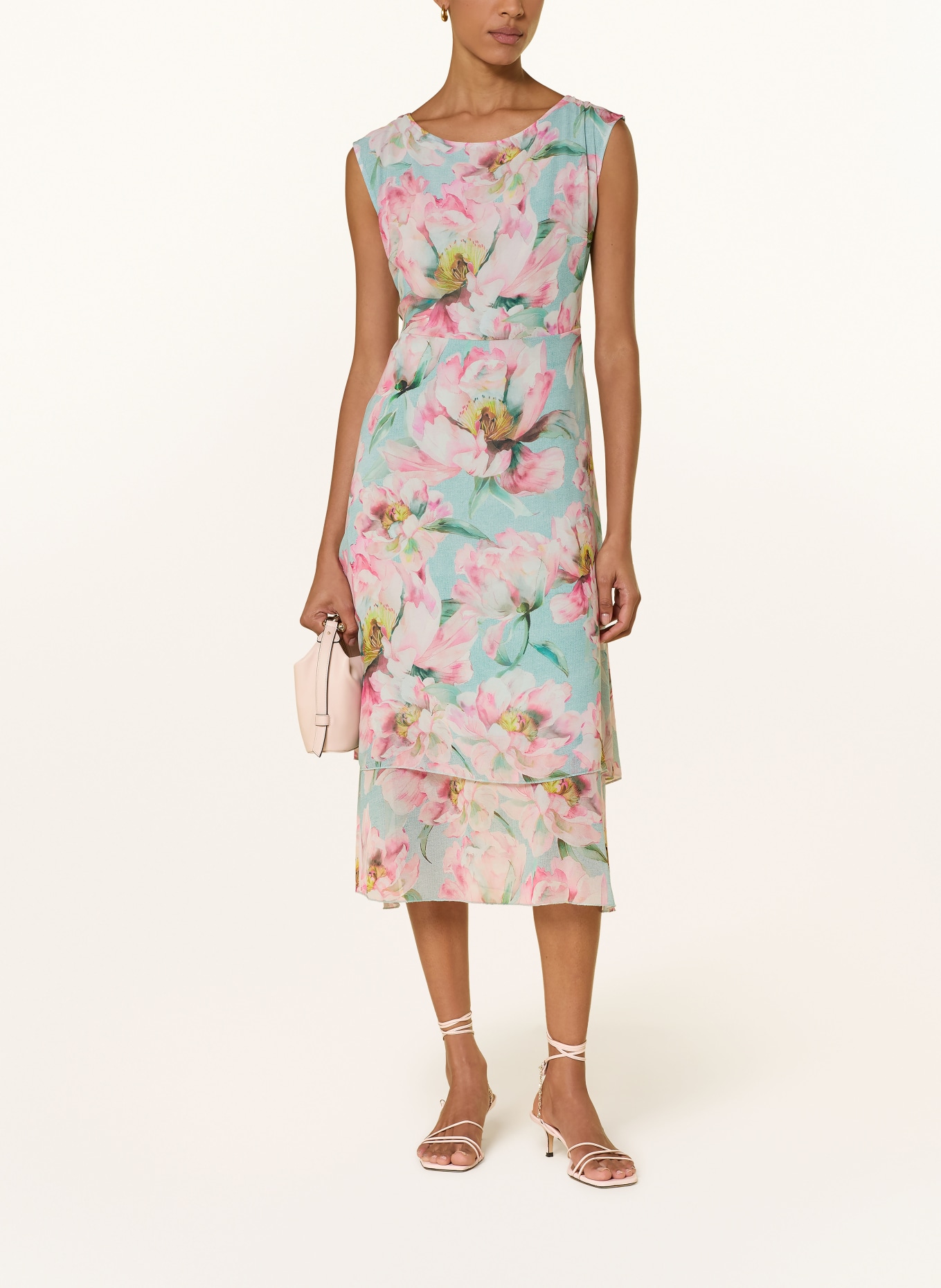 Betty Barclay Robe: MENTHE / ROSÉ / JAUNE FONCÉ