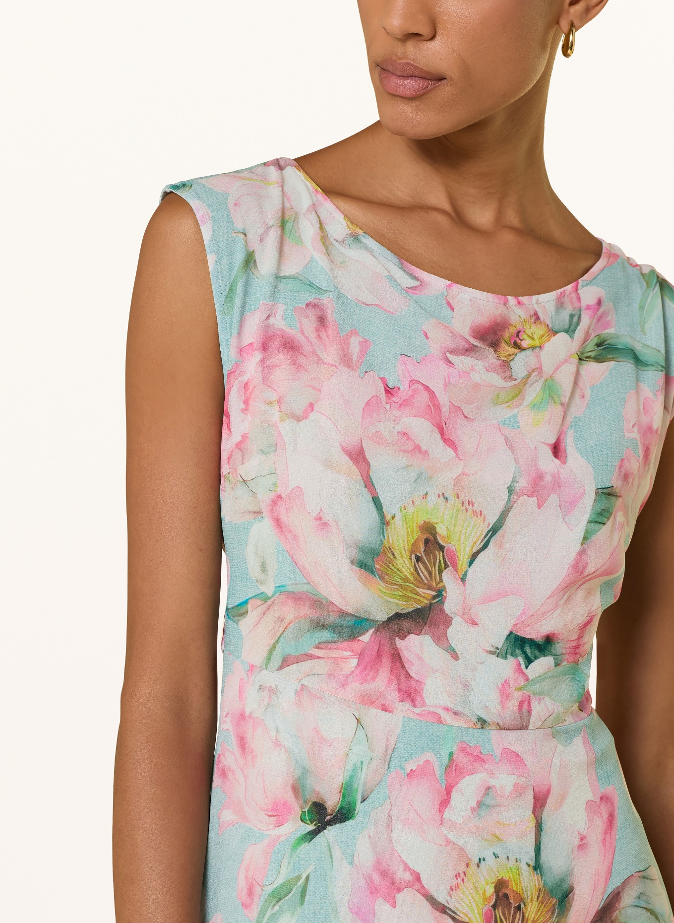 Betty Barclay Robe: MENTHE / ROSÉ / JAUNE FONCÉ