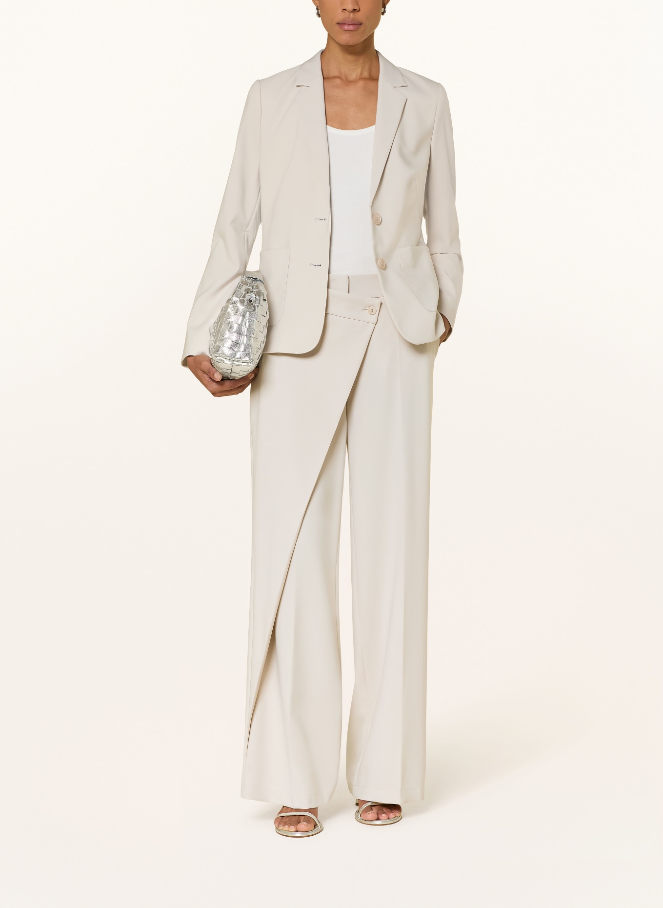 Betty Barclay blazer: ECRU