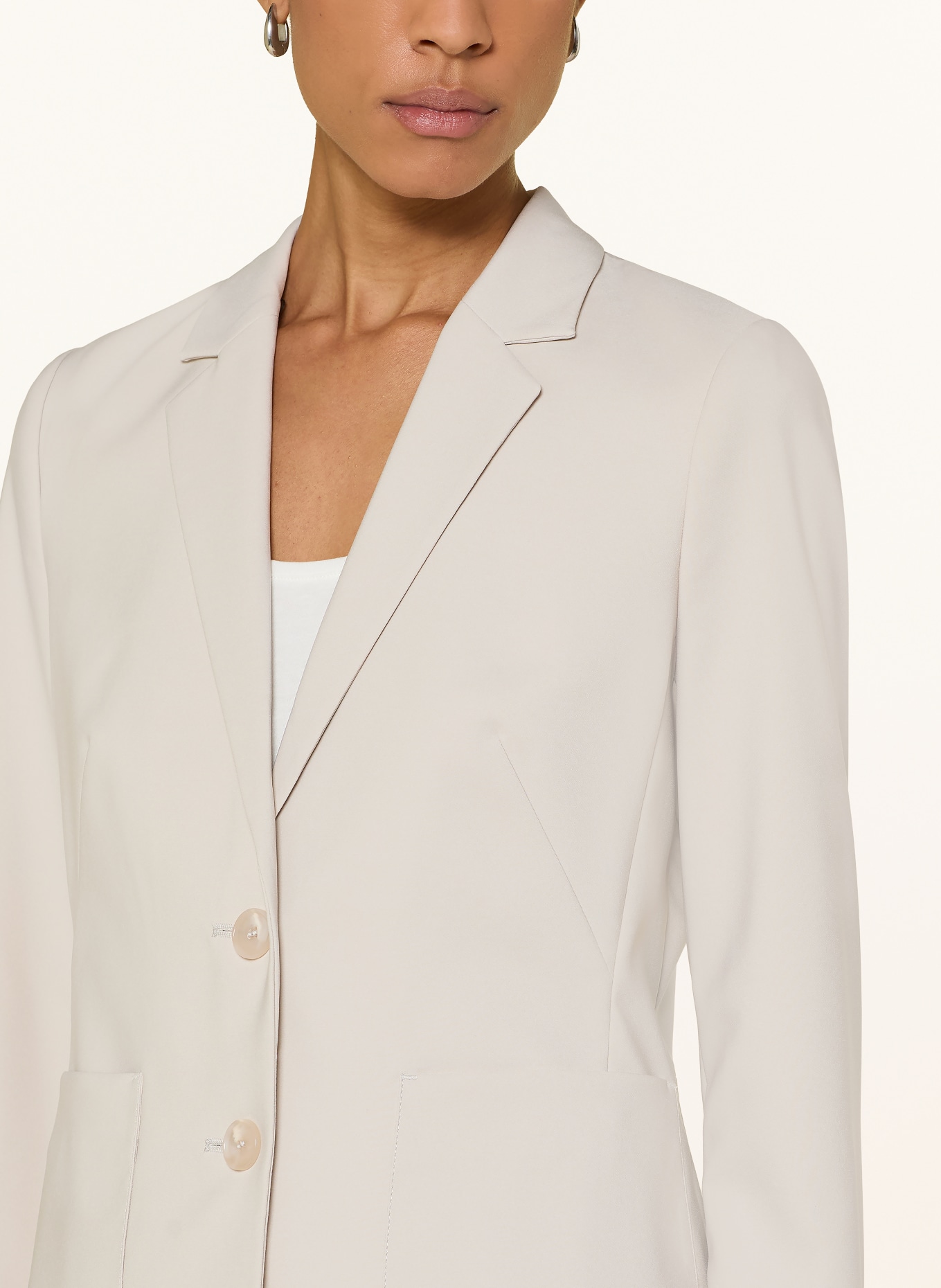 Betty Barclay blazer: ECRU