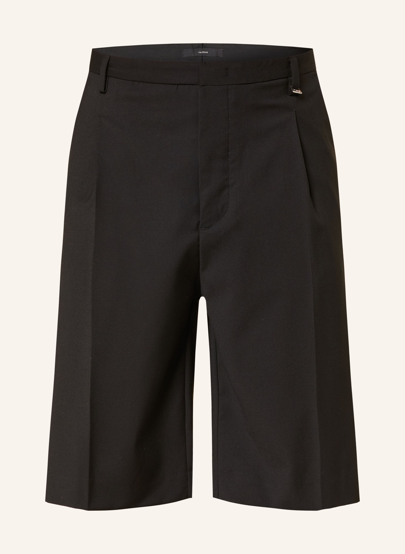 I'M BRIAN Korte broeken: ZWART