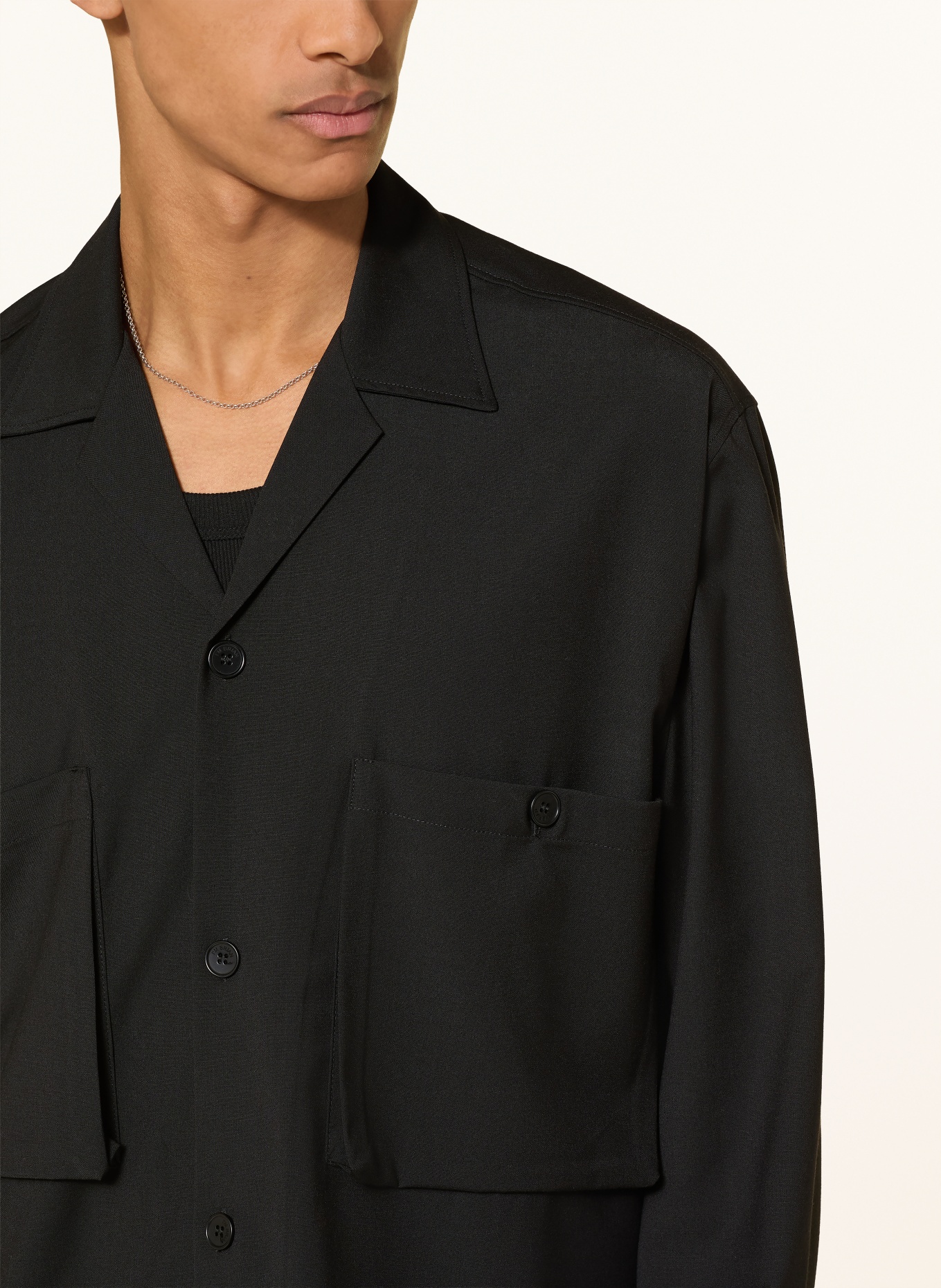 I'M BRIAN Overshirt: SCHWARZ