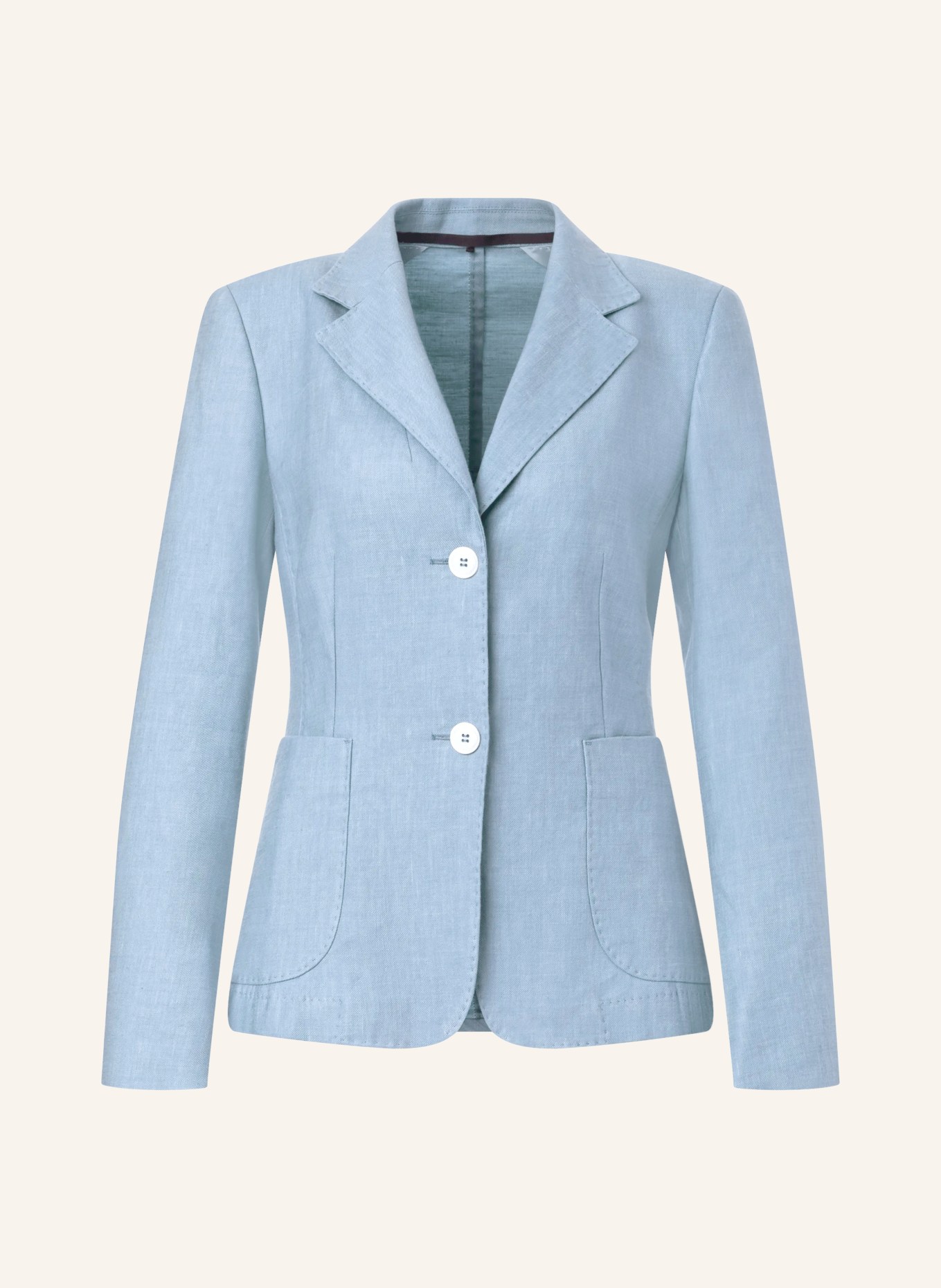 windsor. Blazer mit Leinen: HELLBLAU