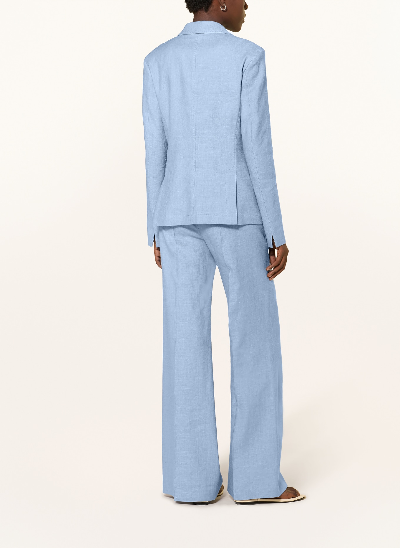 windsor. Blazer mit Leinen: HELLBLAU