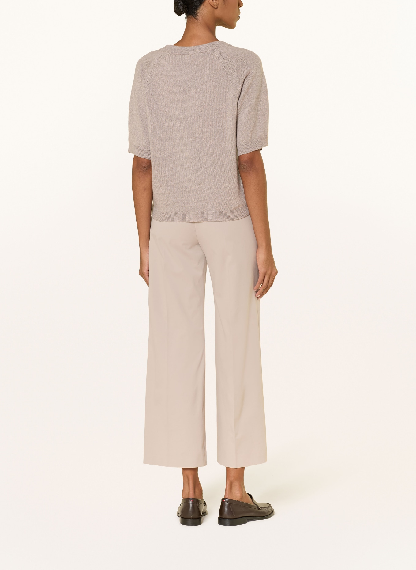 windsor. Strickshirt aus Cashmere: HELLBRAUN