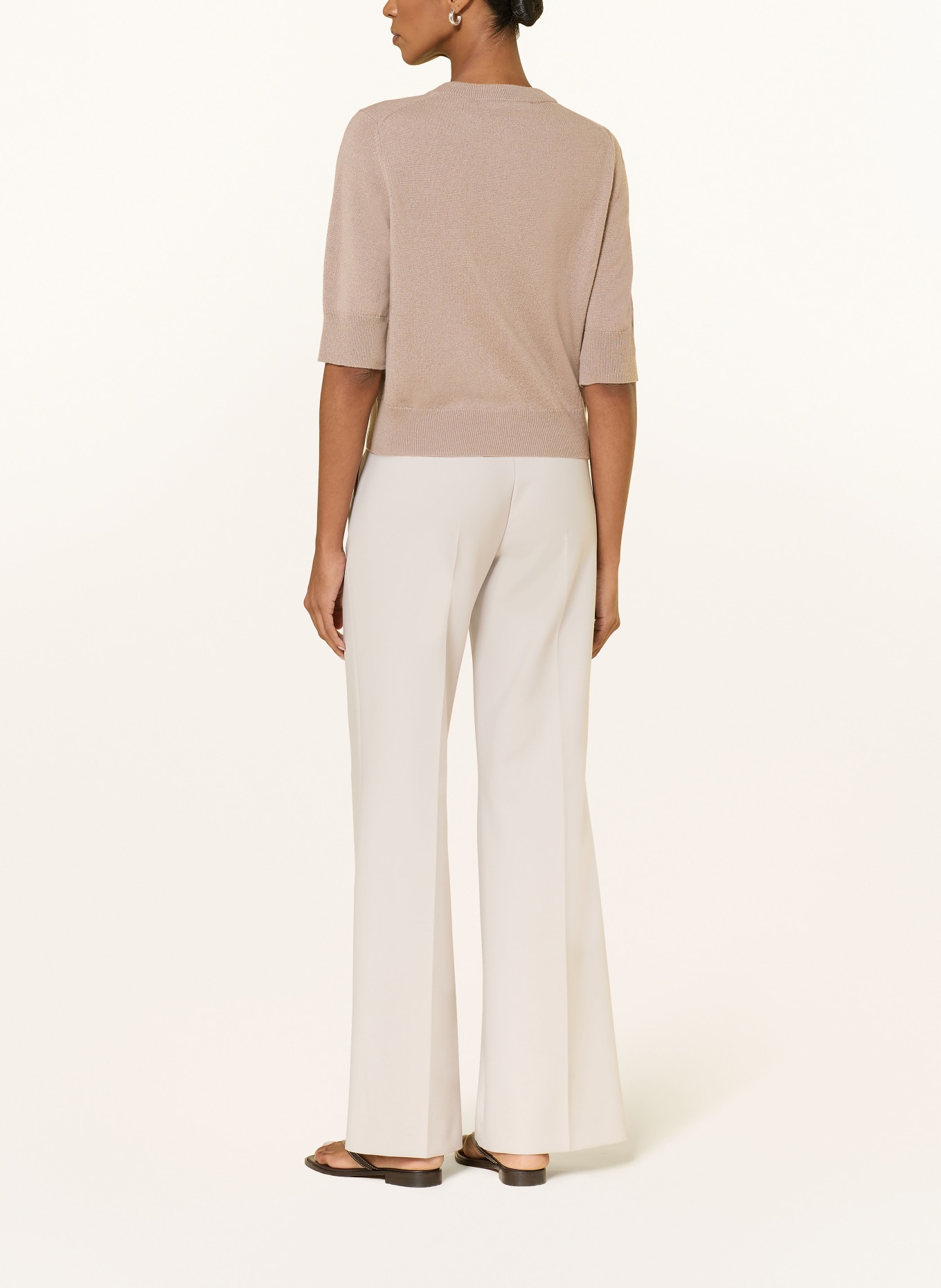 windsor. Strickjacke aus Cashmere: HELLBRAUN