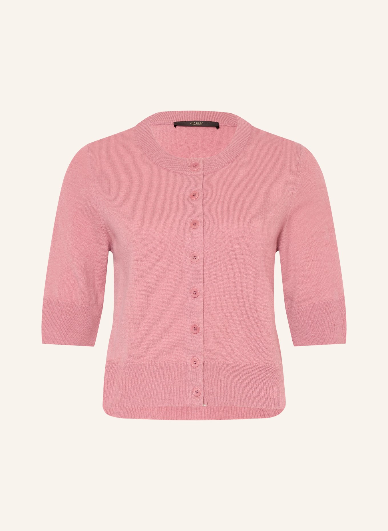 windsor. Cashmere cardigan: ROSE