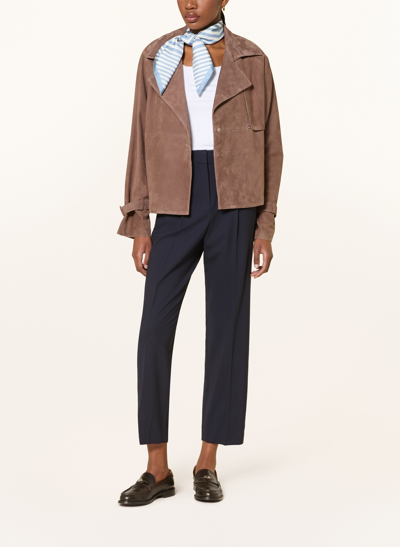 windsor. 7/8-broek: DONKERBLAUW