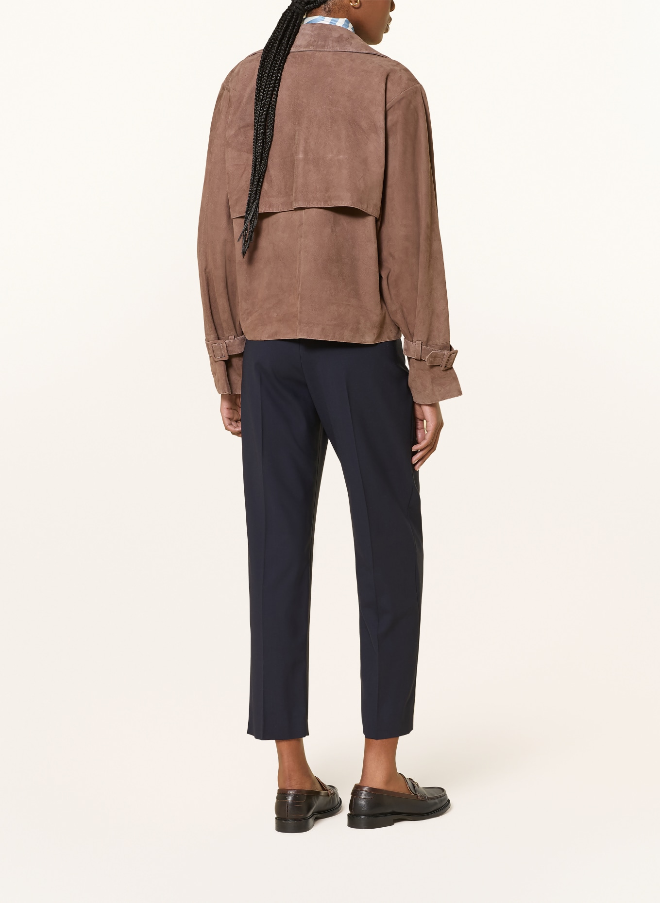 windsor. 7/8-broek: DONKERBLAUW