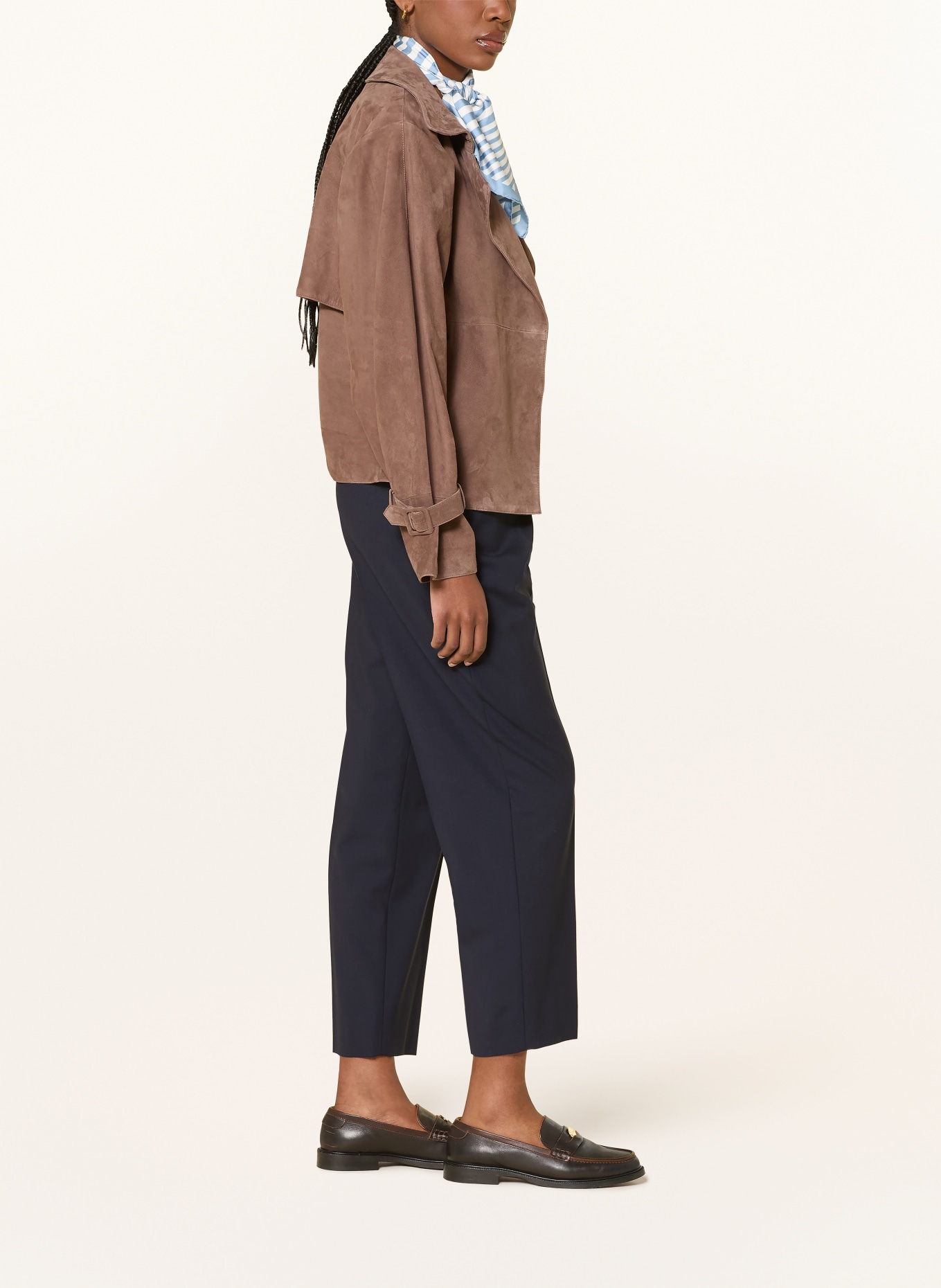 windsor. 7/8-broek: DONKERBLAUW