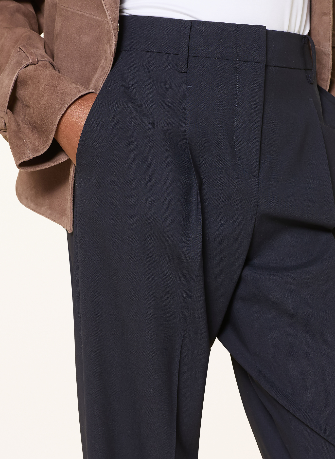 windsor. 7/8-broek: DONKERBLAUW