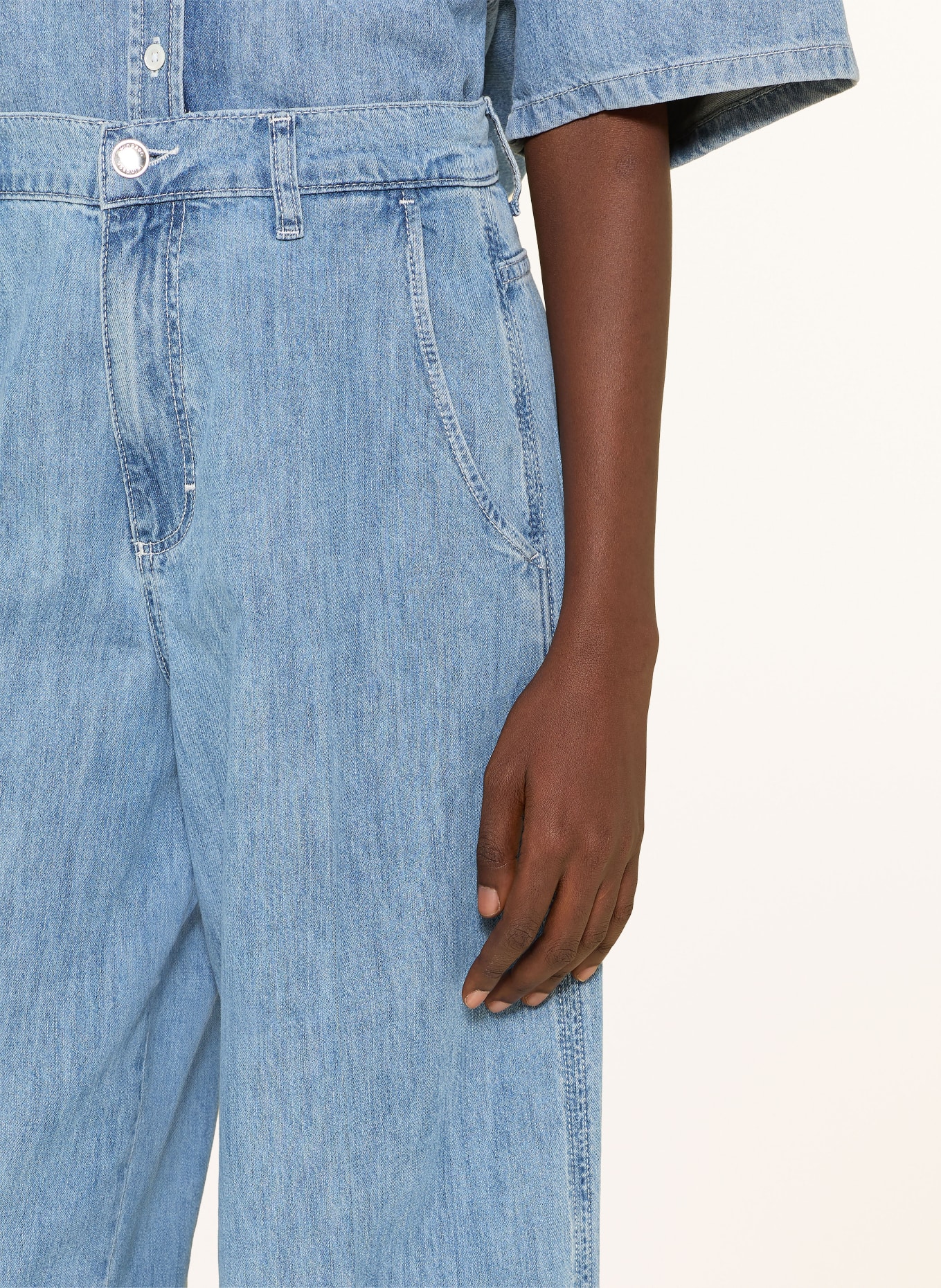 windsor. Wide Leg Jeans: 435 Bright Blue 435