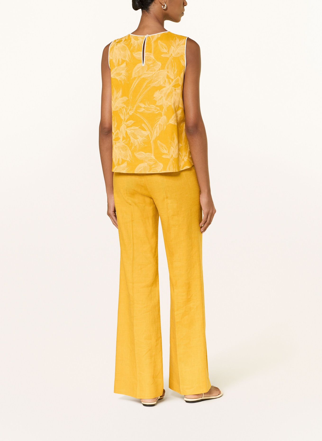 windsor. Blusentop: DUNKELGELB / HELLGELB