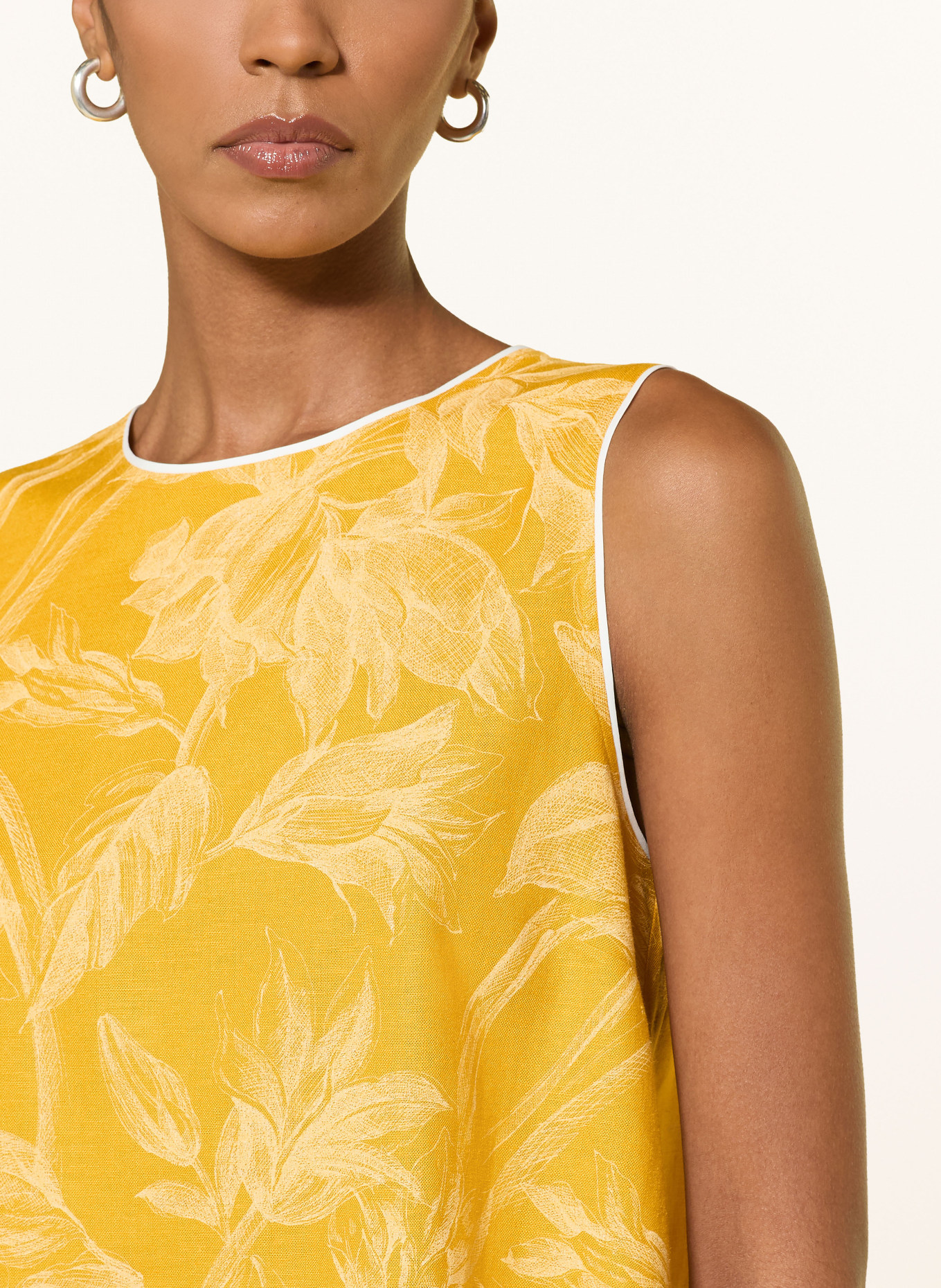 windsor. Blusentop: DUNKELGELB / HELLGELB