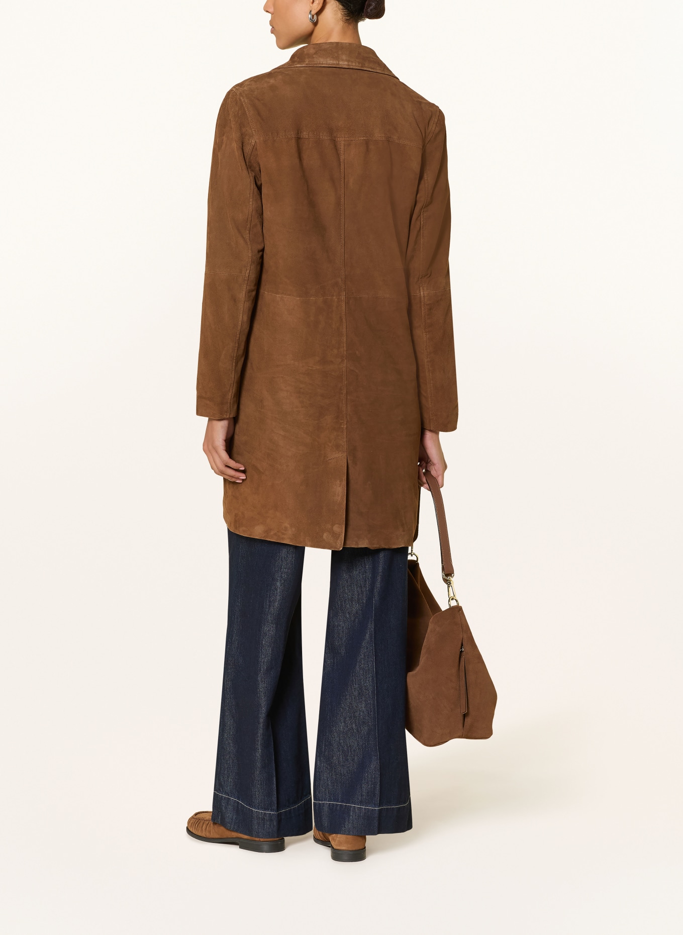 darling harbour Ledermantel: TOBACCO