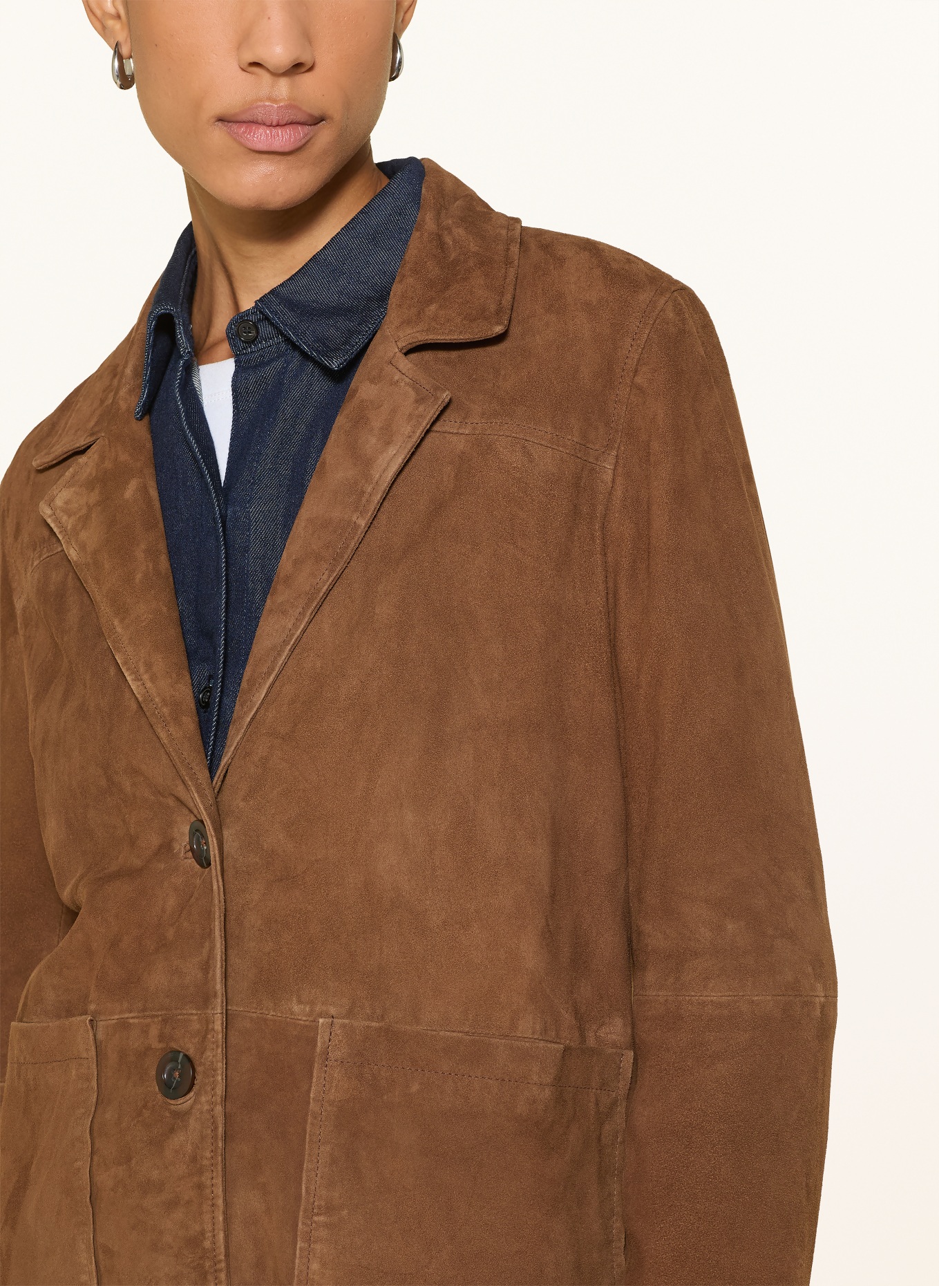 darling harbour Ledermantel: TOBACCO