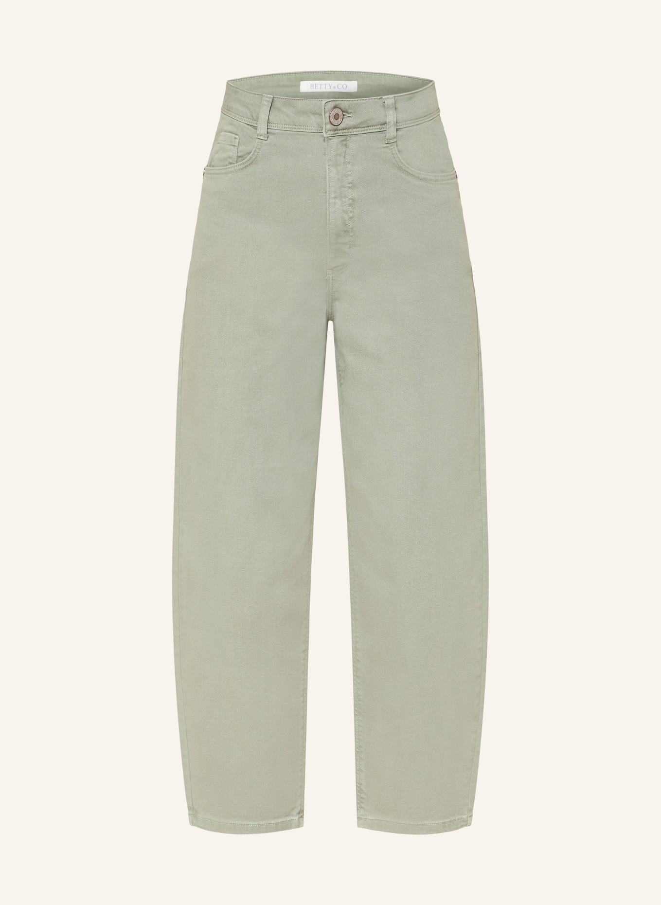 BETTY&CO 7/8 pants: LIGHT GREEN