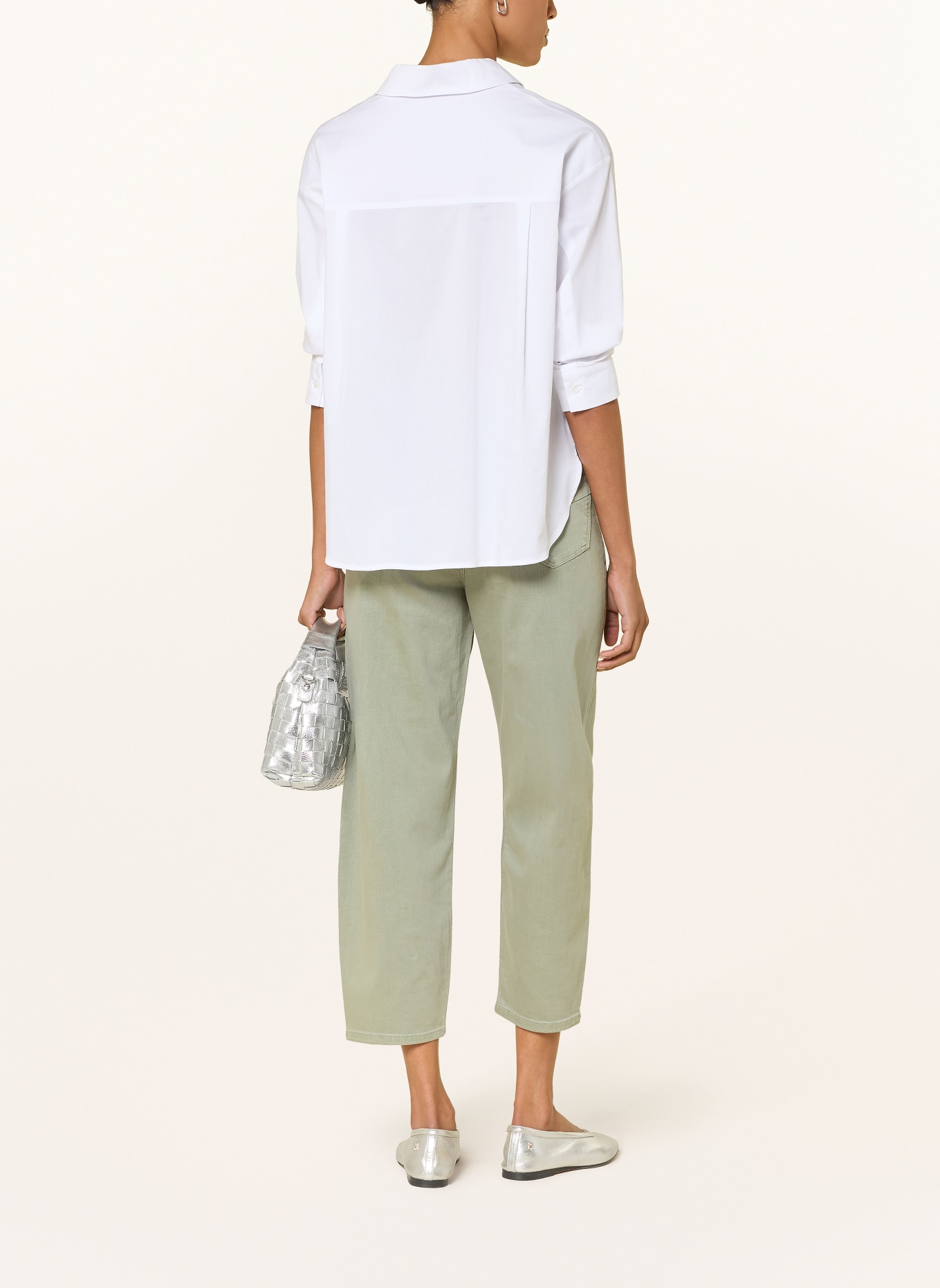 BETTY&CO 7/8 pants: LIGHT GREEN