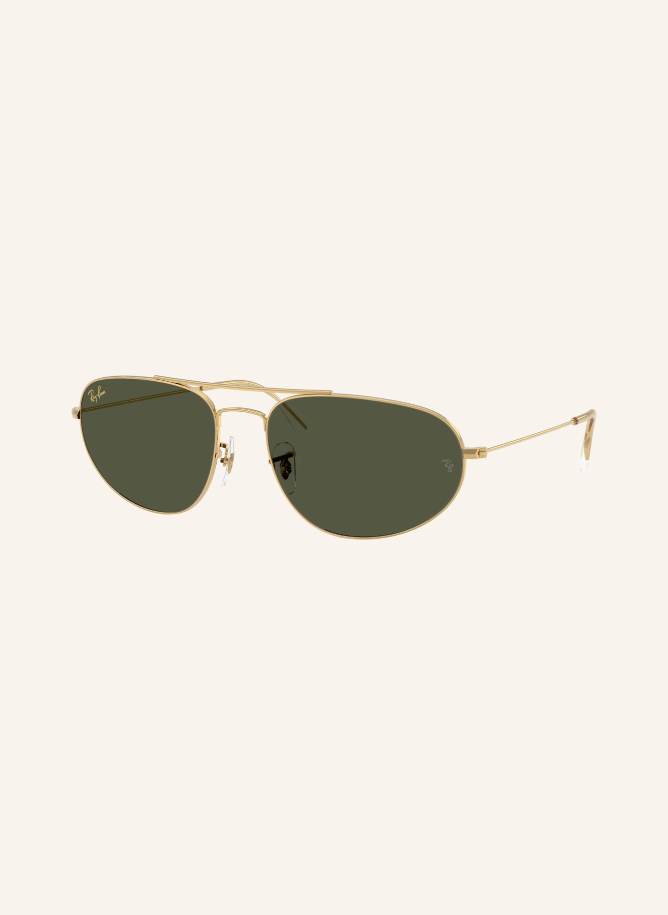 Ray-Ban Okulary przeciwsłoneczne RB3945: ZŁOTO/ ZIELONY
