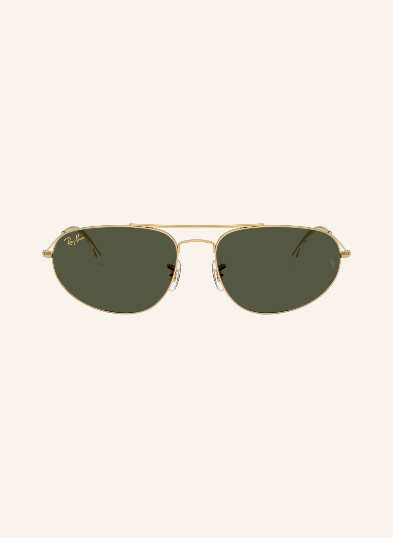 Ray-Ban Okulary przeciwsłoneczne RB3945: ZŁOTO/ ZIELONY