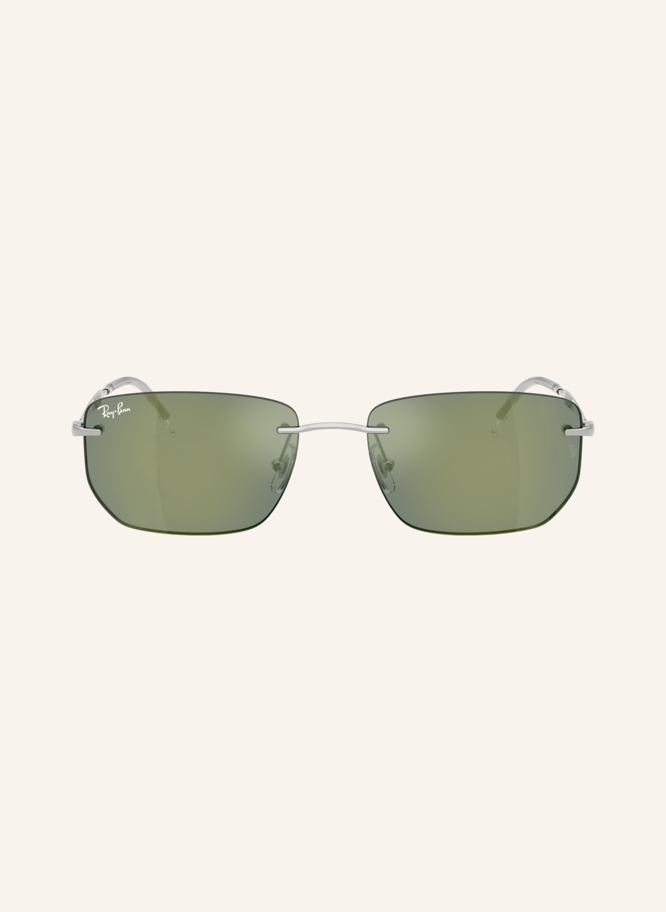 Ray-Ban Sonnenbrille RB3768: SILBER/ GRÜN VERSPIEGELT