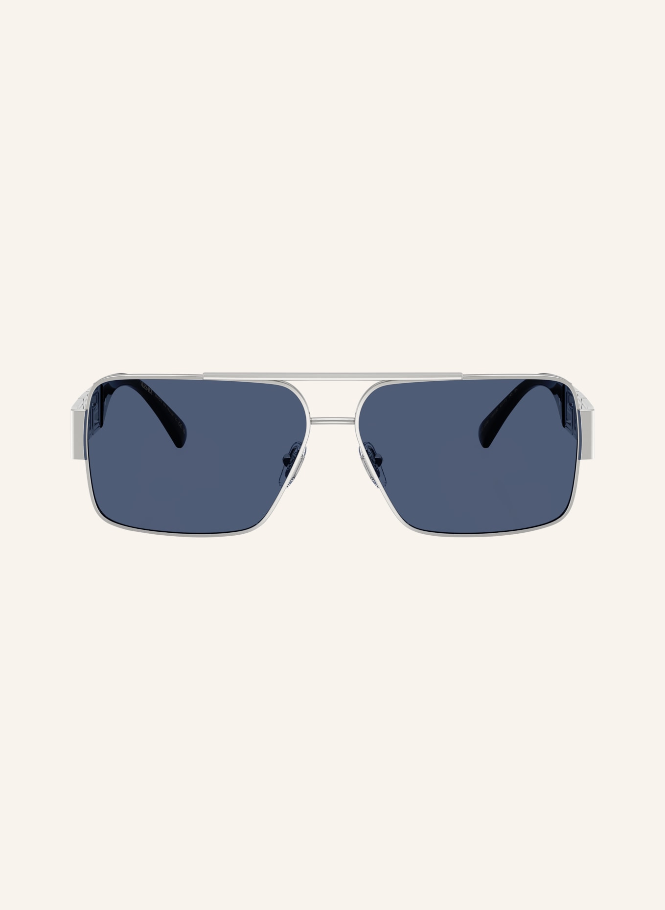 VERSACE Sonnenbrille VE2290: SILBER/ DUNKELBLAU