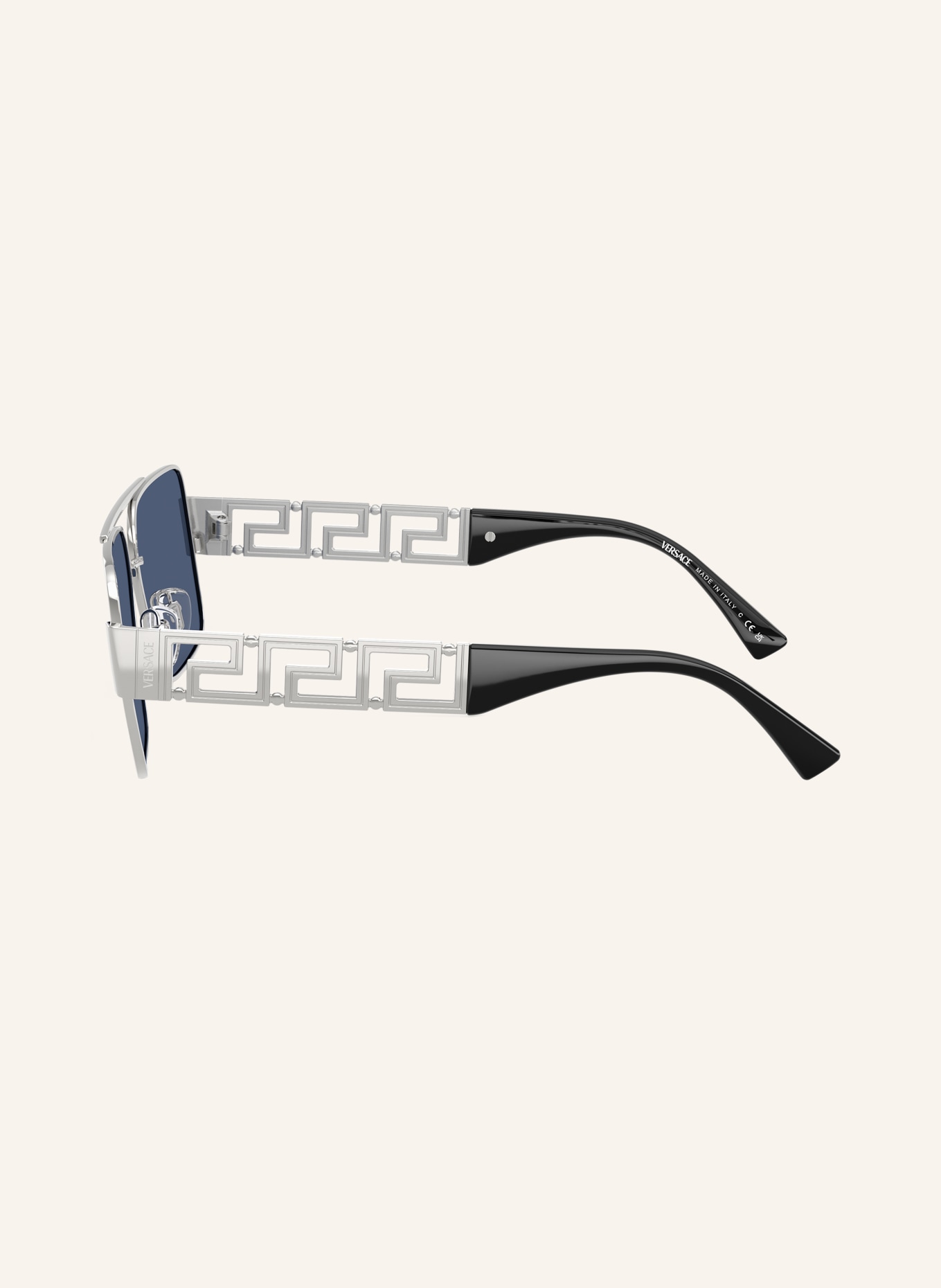 VERSACE Sonnenbrille VE2290: SILBER/ DUNKELBLAU