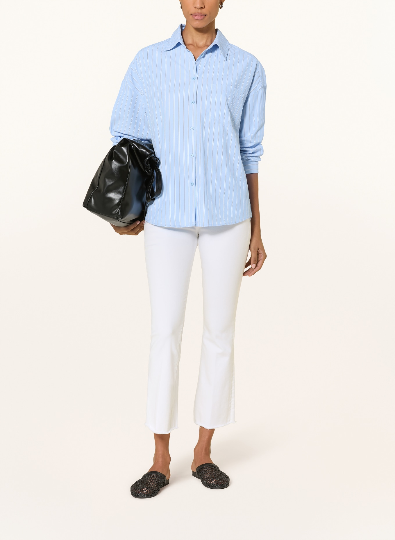 nine:inthe:morning Jean court ENDLESS: BIANCO