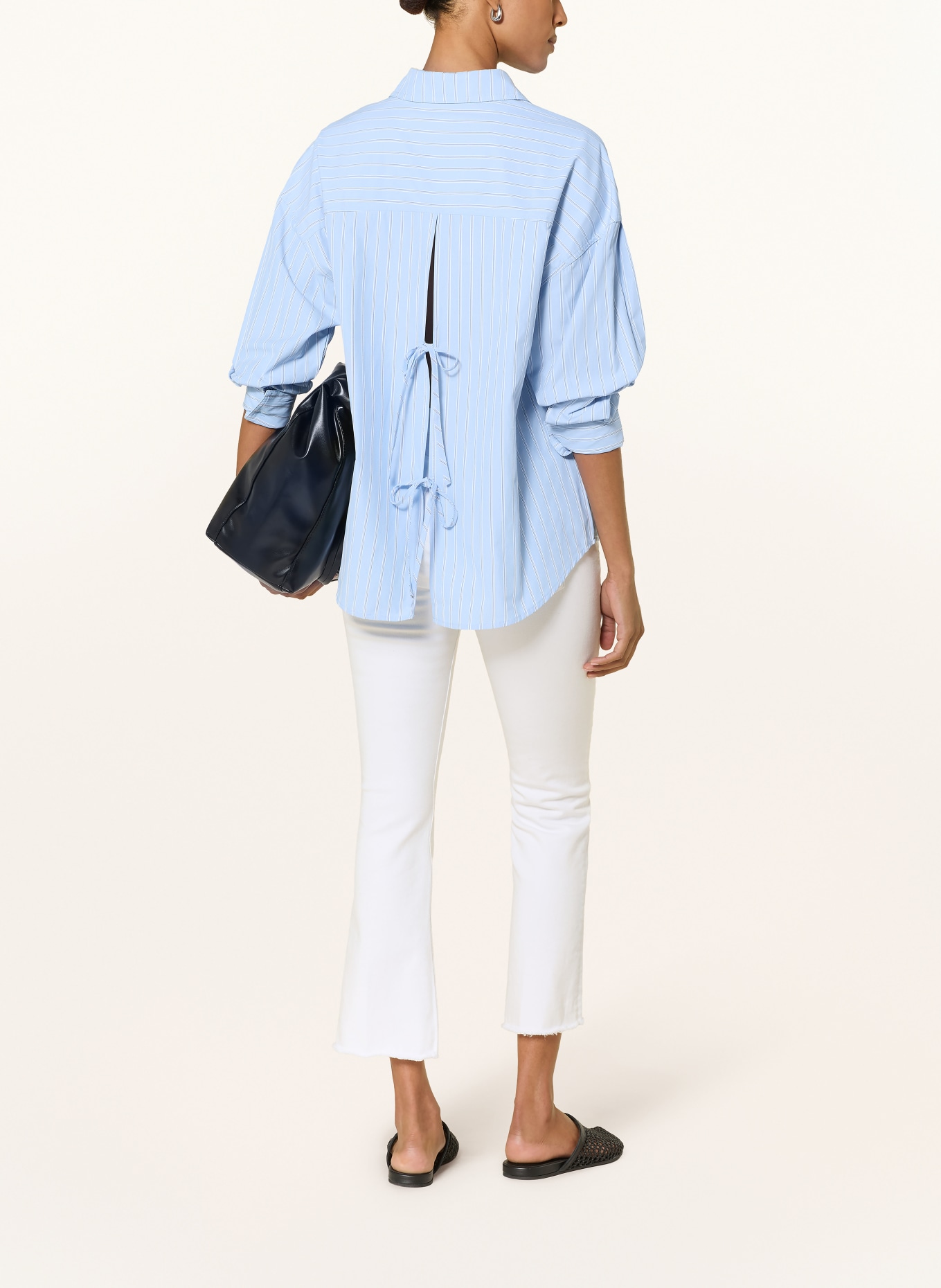 nine:inthe:morning Jean court ENDLESS: BIANCO