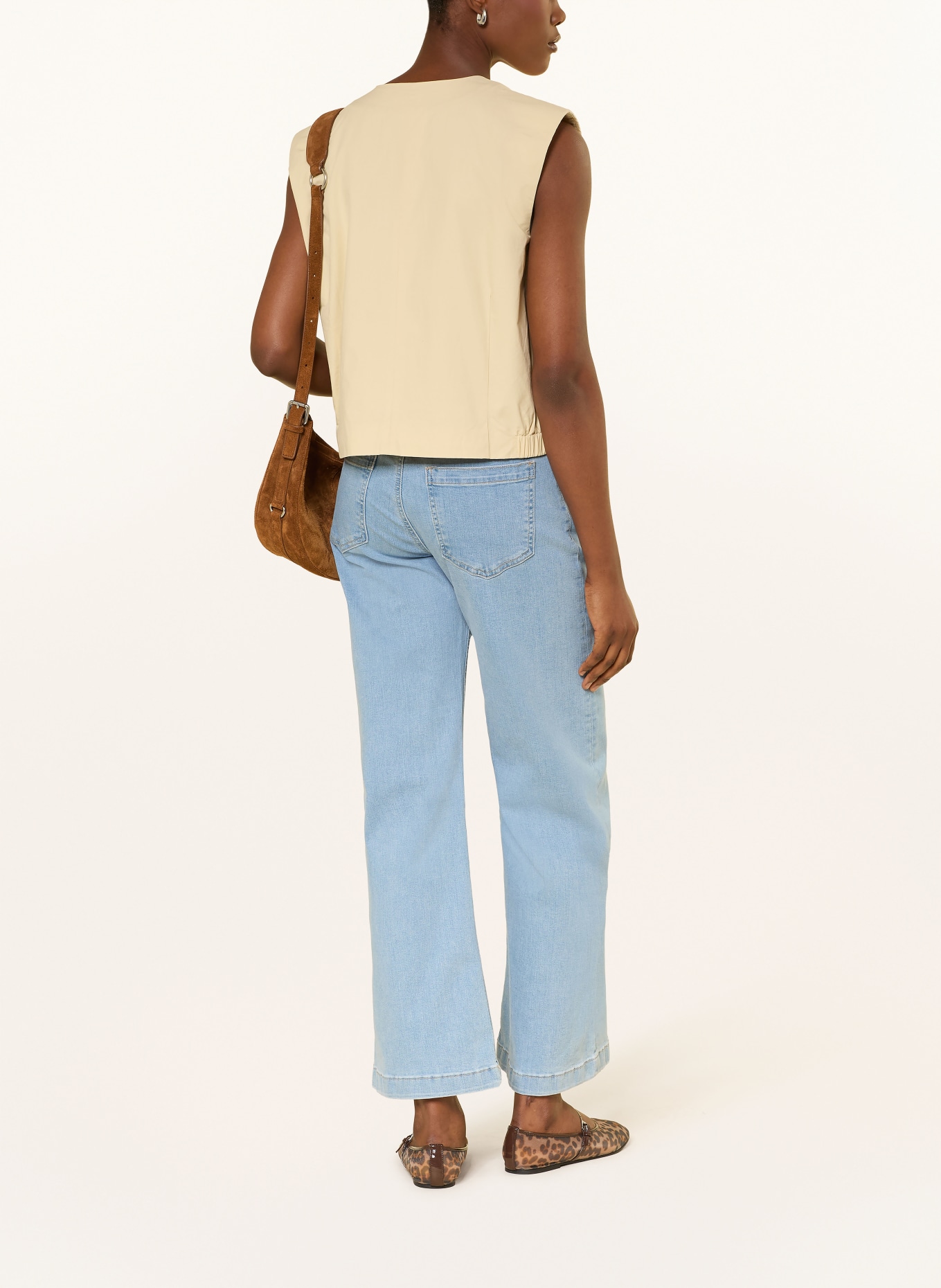 mavi Jeans met wijde pijpen MALIBU MARINE: A1292 Lt Blue STR