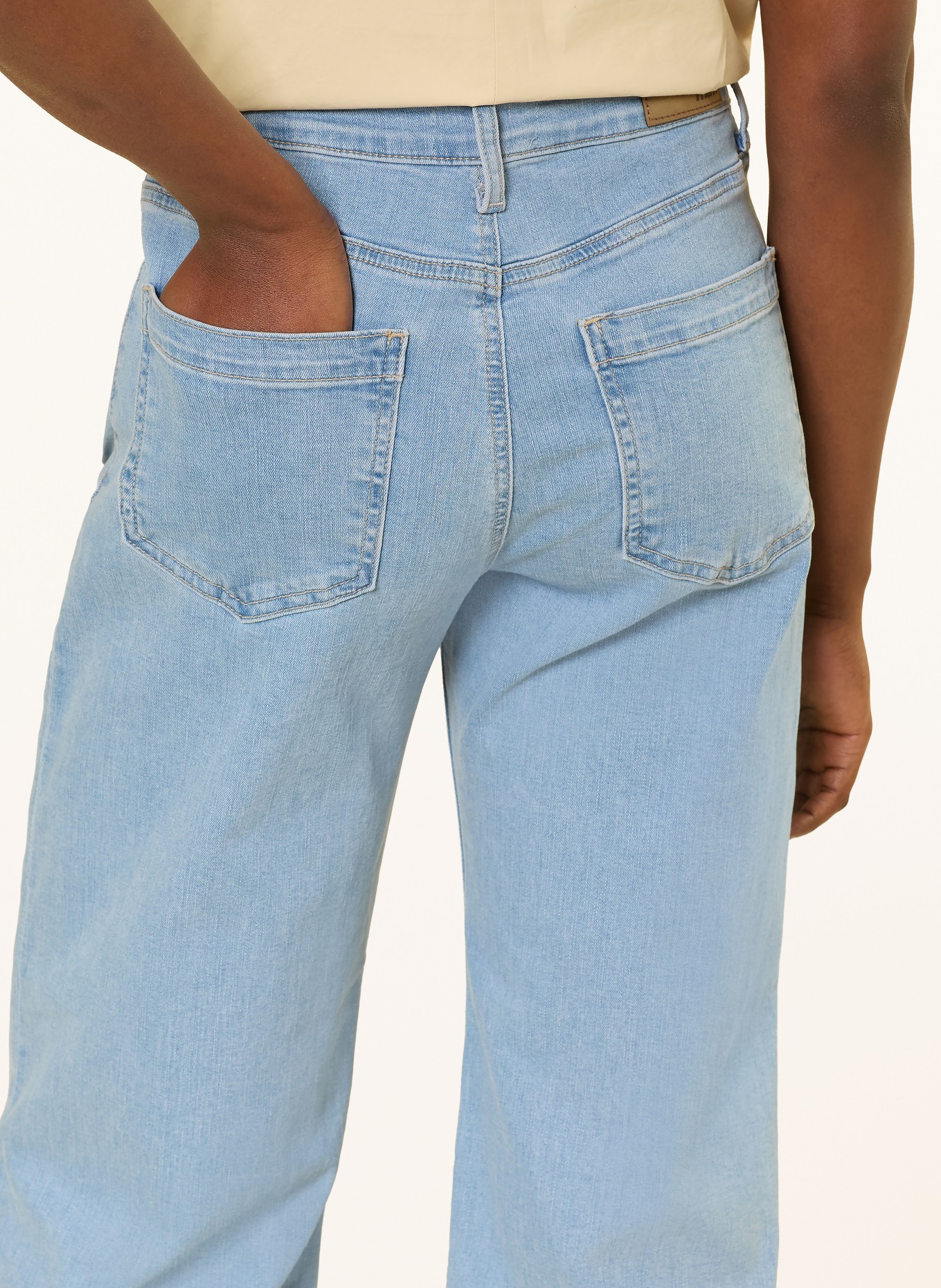 mavi Jeans met wijde pijpen MALIBU MARINE: A1292 Lt Blue STR
