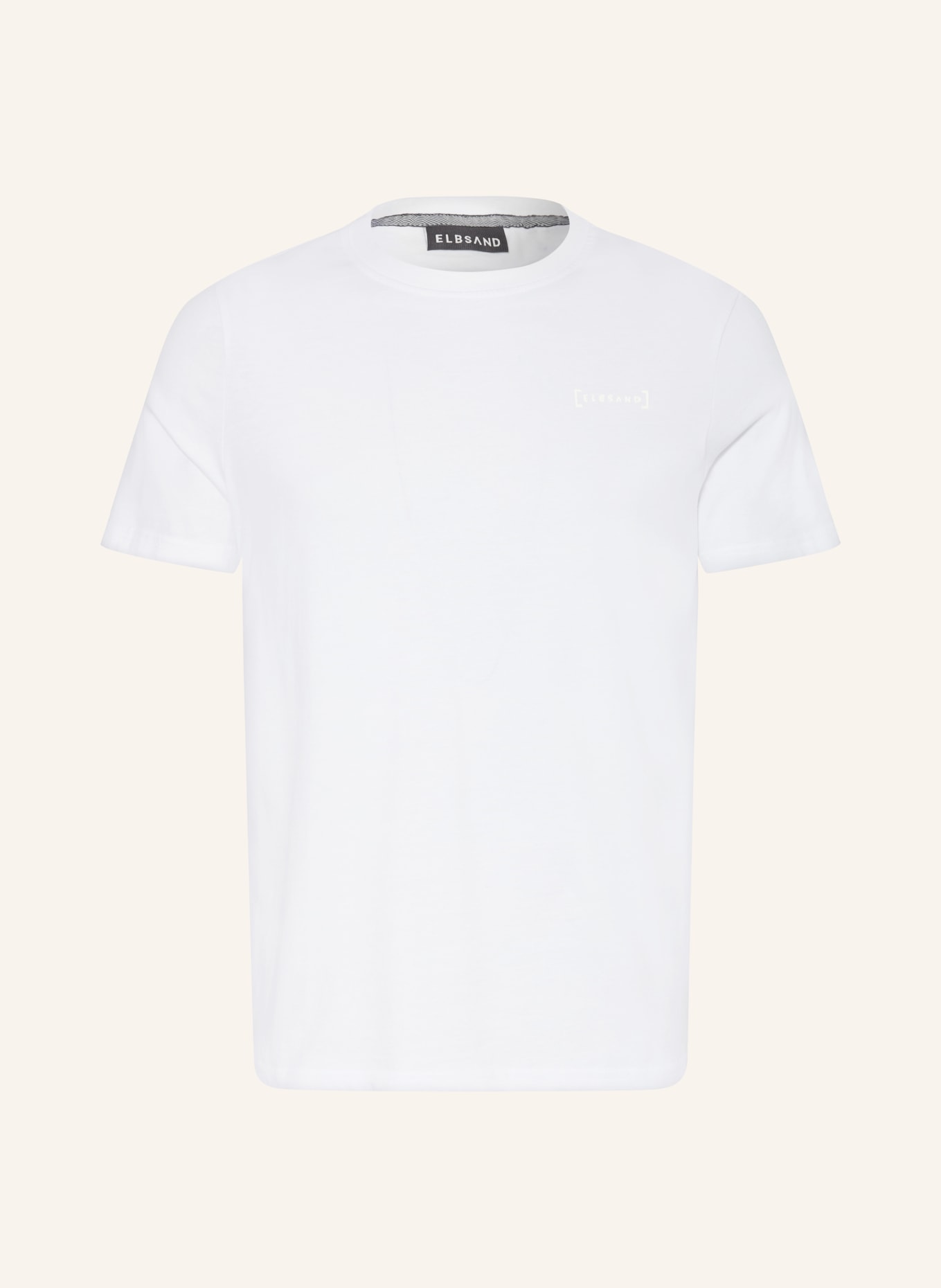 ELBSAND EDO T-shirt: WHITE