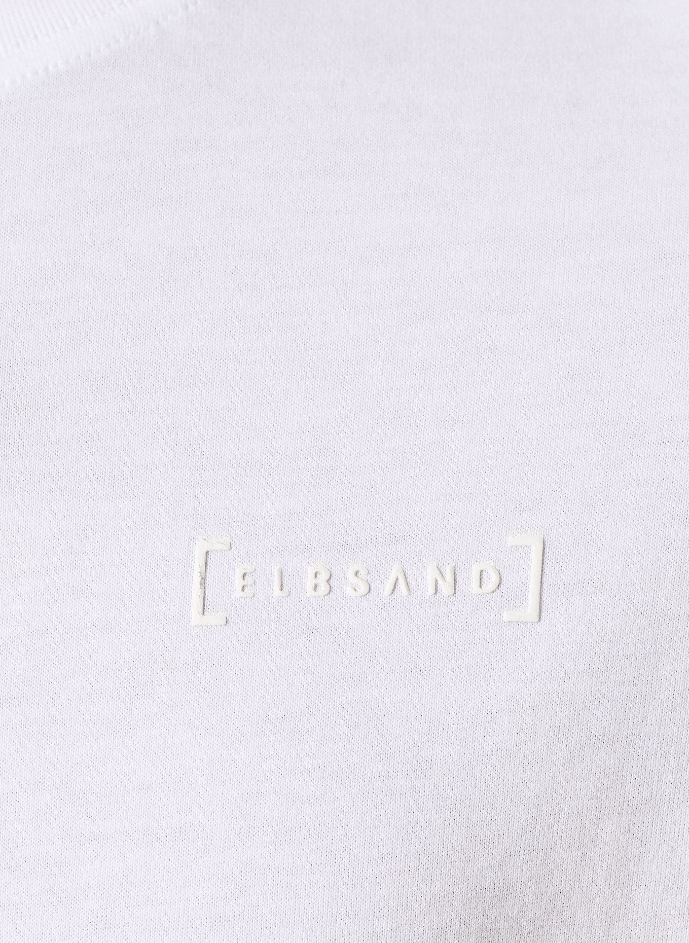 ELBSAND EDO T-shirt: WHITE