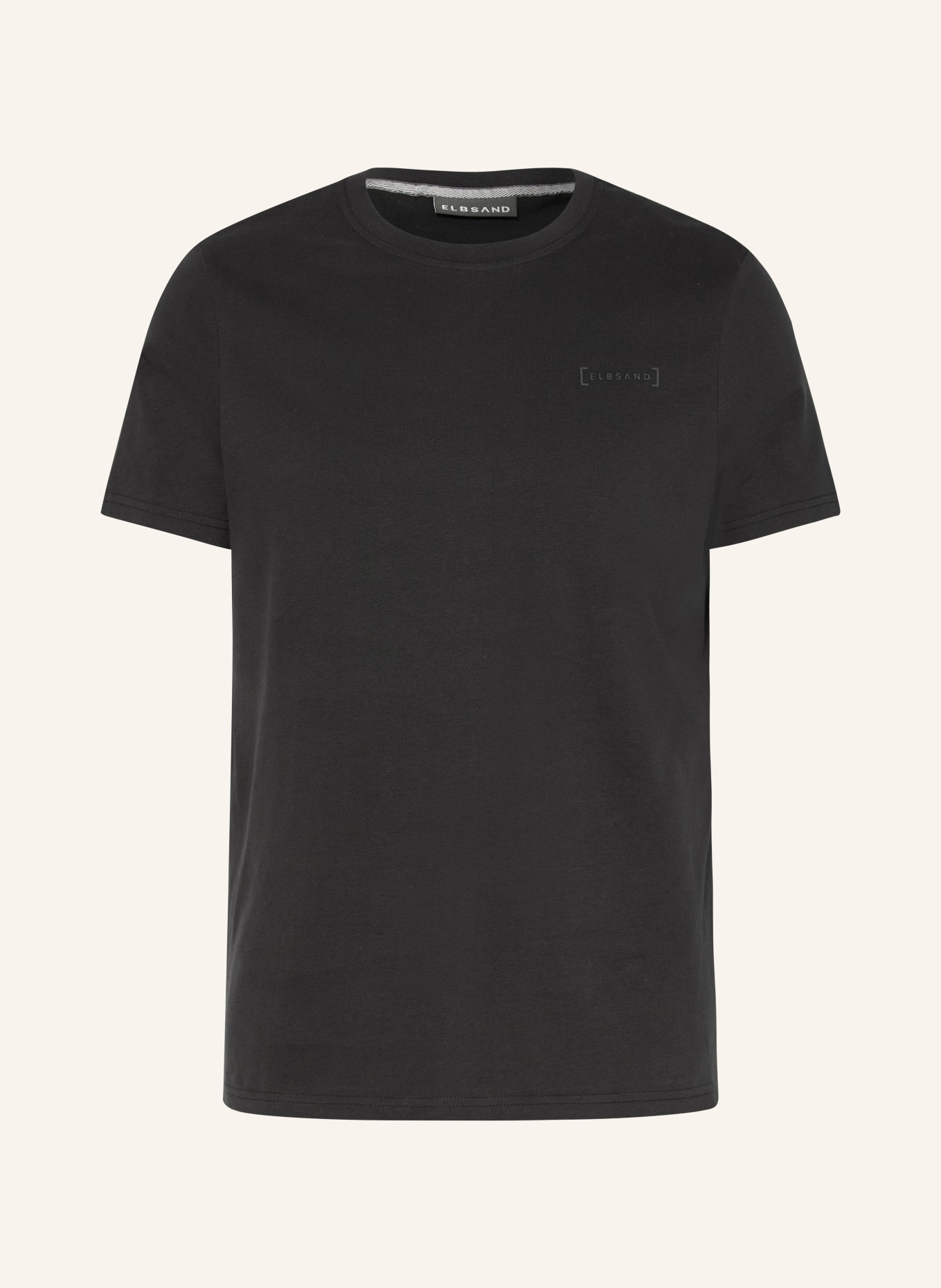 ELBSAND EDO T-shirt: BLACK