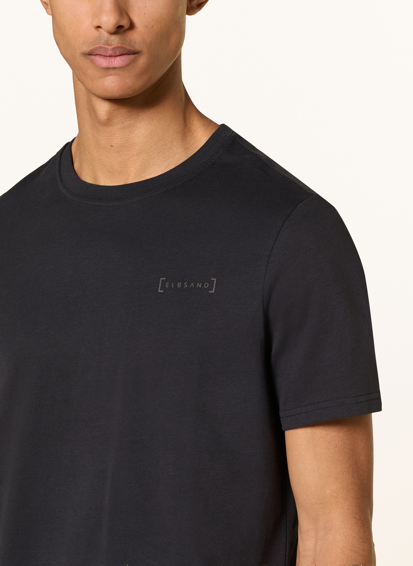 ELBSAND EDO T-shirt: BLACK