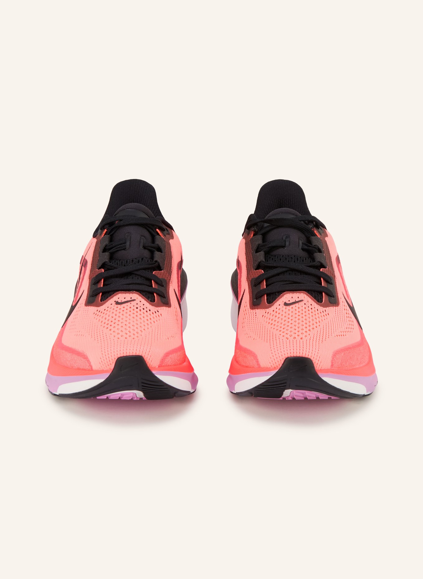 Nike Laufschuhe AIR ZOOM PEGASUS 42: NEONROT / SCHWARZ