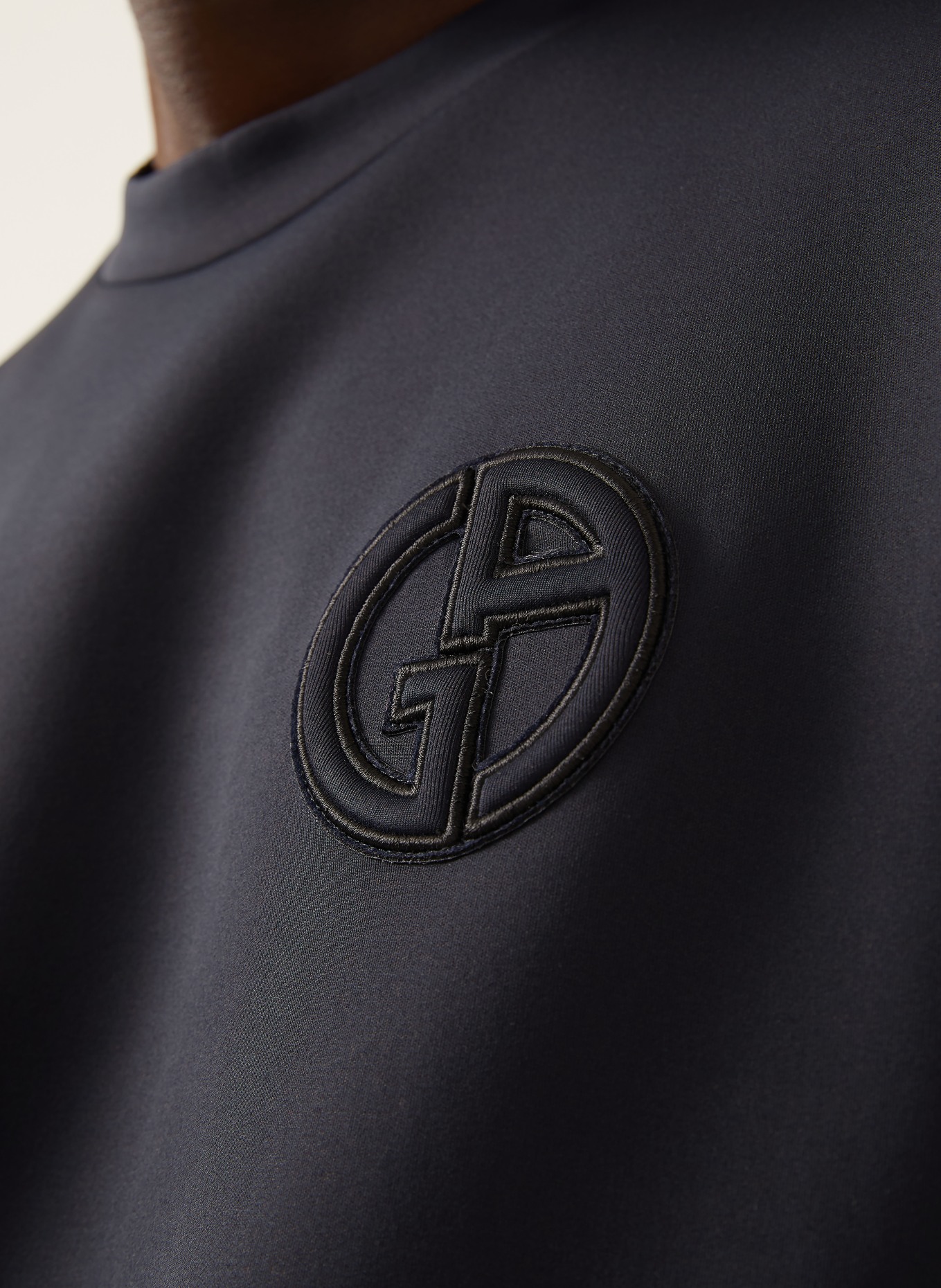 GIORGIO ARMANI Sweatshirt: DARK BLUE
